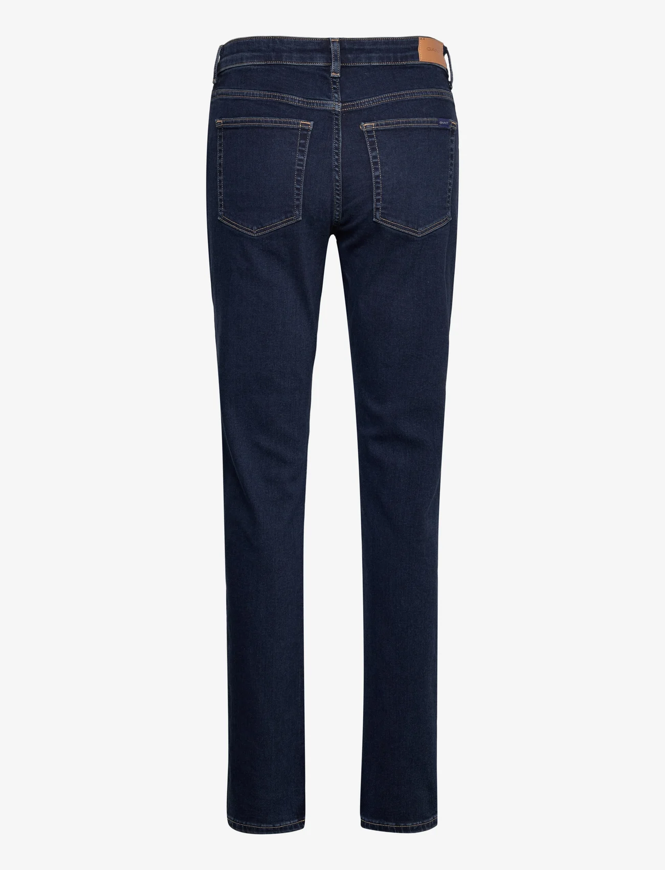 GANT - FARLA SUPER STRETCH JEANS - straight jeans - dark blue broken in - 1