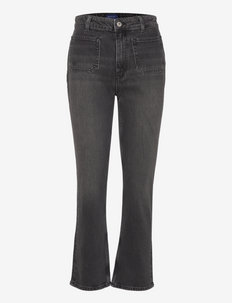 D1. CROPPED FLARE JEANS, GANT