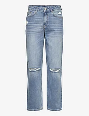 GANT - D1. CAMIE CROPPED RIPPED JEANS - light blue broken in - 0
