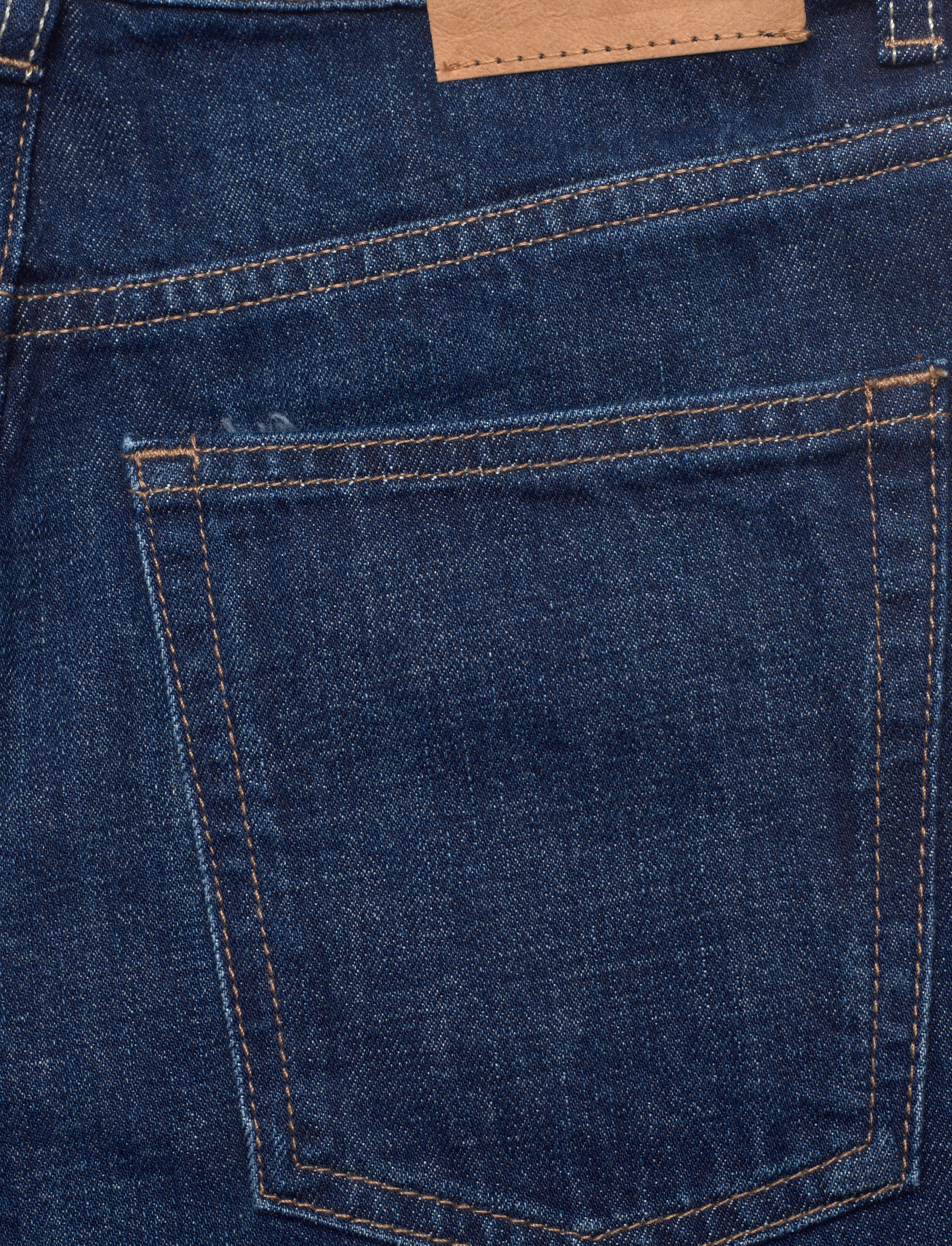 GANT - D2. HW RELAXED STRAIGHT JEANS - dark blue broken in - 4