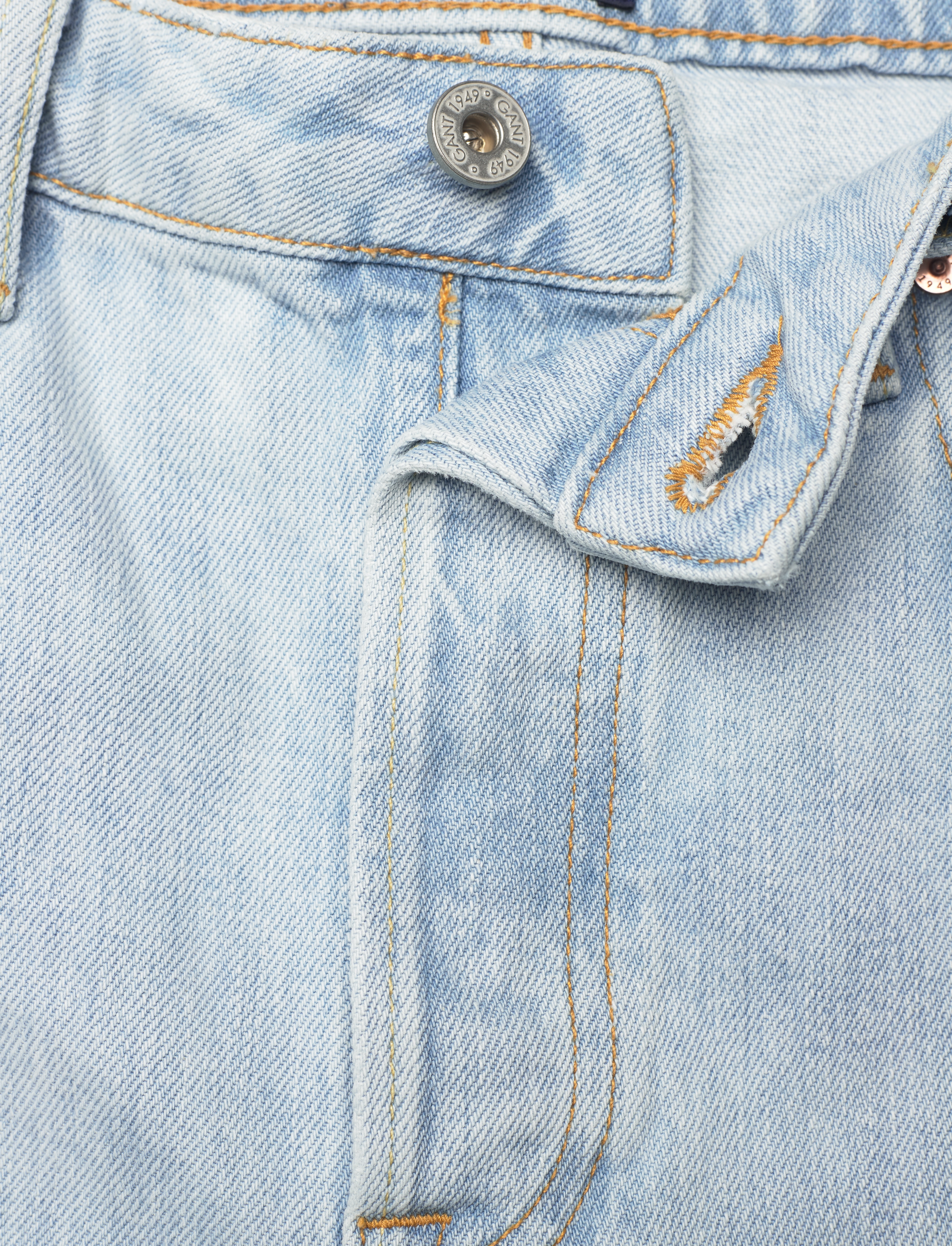 GANT - HW STRAIGHT AUTHENTIC JEANS - light blue broken in - 3