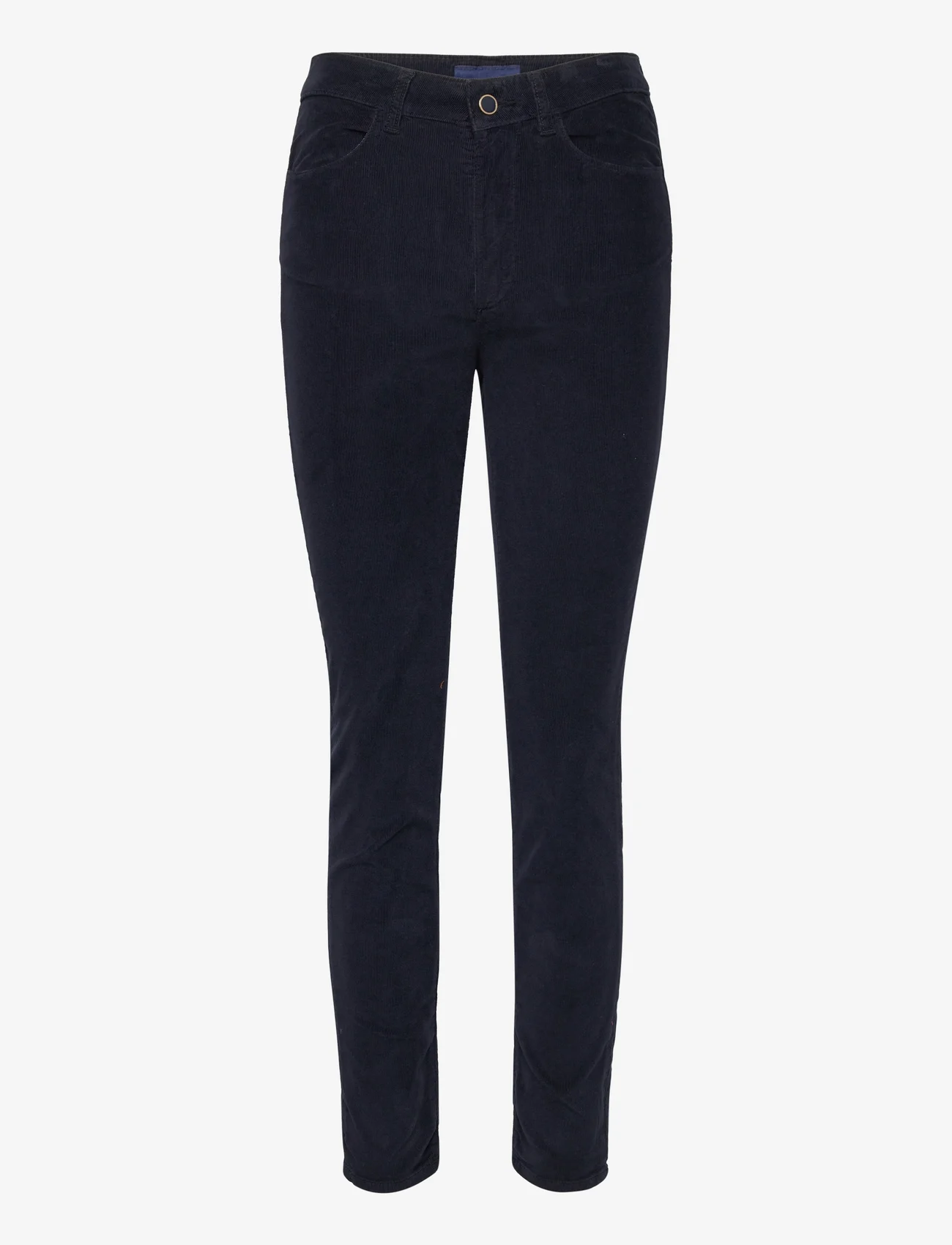GANT - D2. FARLA CROPPED CORD JEANS - skinny jeans - evening blue - 0