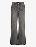 D1. HW RELAXED STRAIGHT JEANS - BLACK VINTAGE