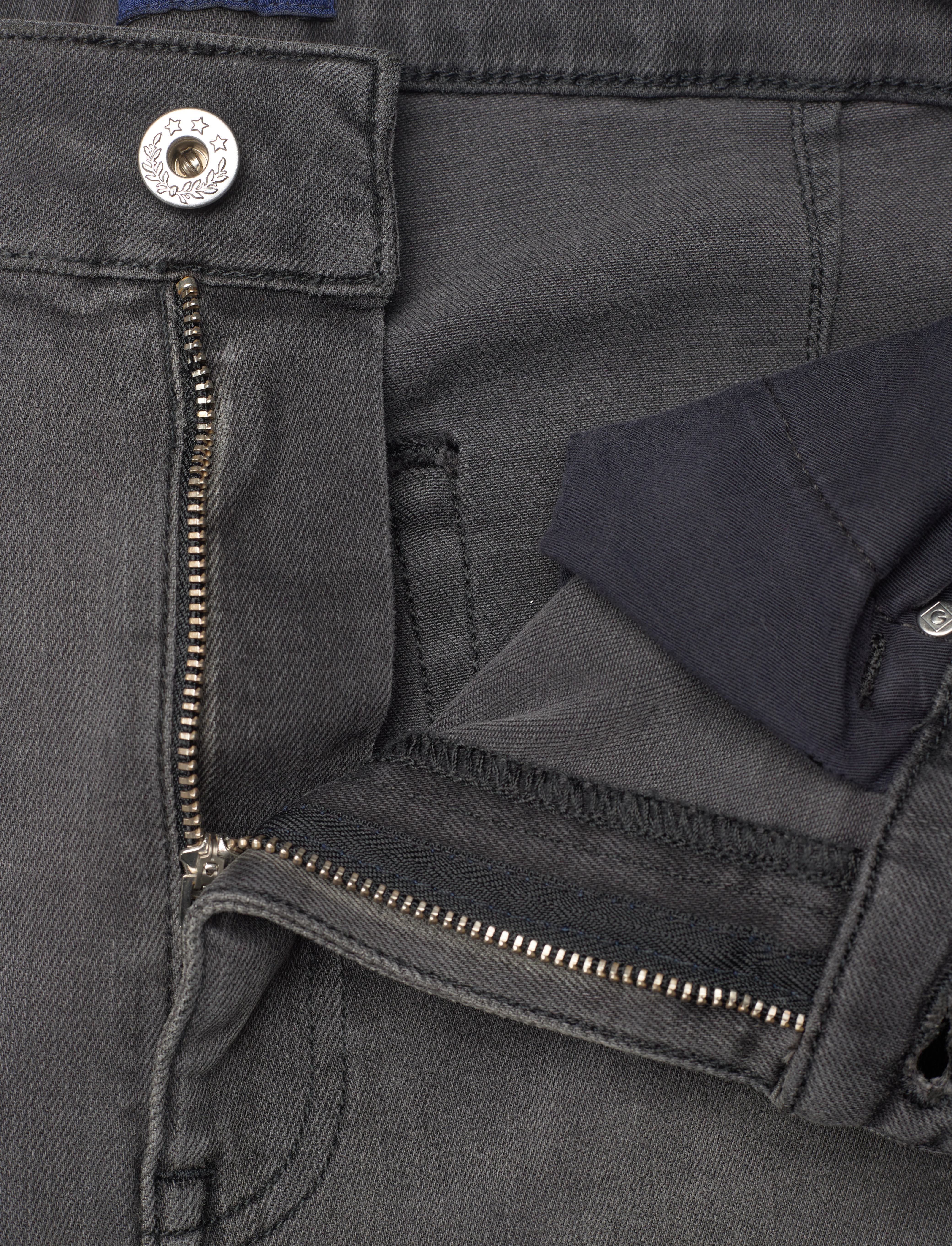 GANT - D2. CROPPED FLARE JEANS - black vintage - 3
