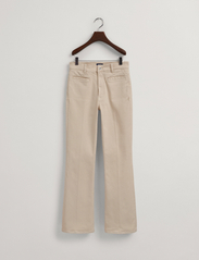 GANT - D1. FLARE COLOR JEANS - putty - 5