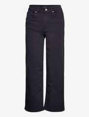 GANT - D2. CROPPED WIDE COLOR JEANS - brede jeans - evening blue - 0