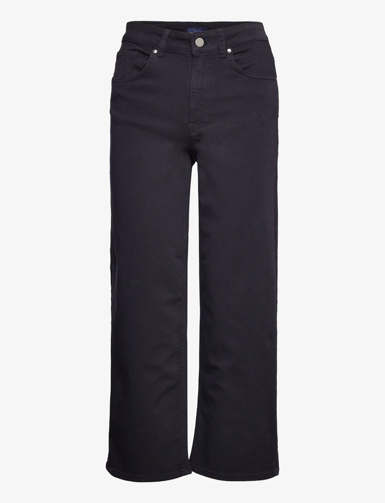GANT - D2. CROPPED WIDE COLOR JEANS - jeans met wijde pijpen - evening blue - 0