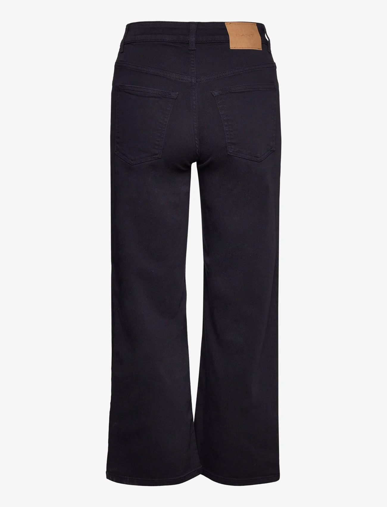 GANT - D2. CROPPED WIDE COLOR JEANS - jeans met wijde pijpen - evening blue - 1