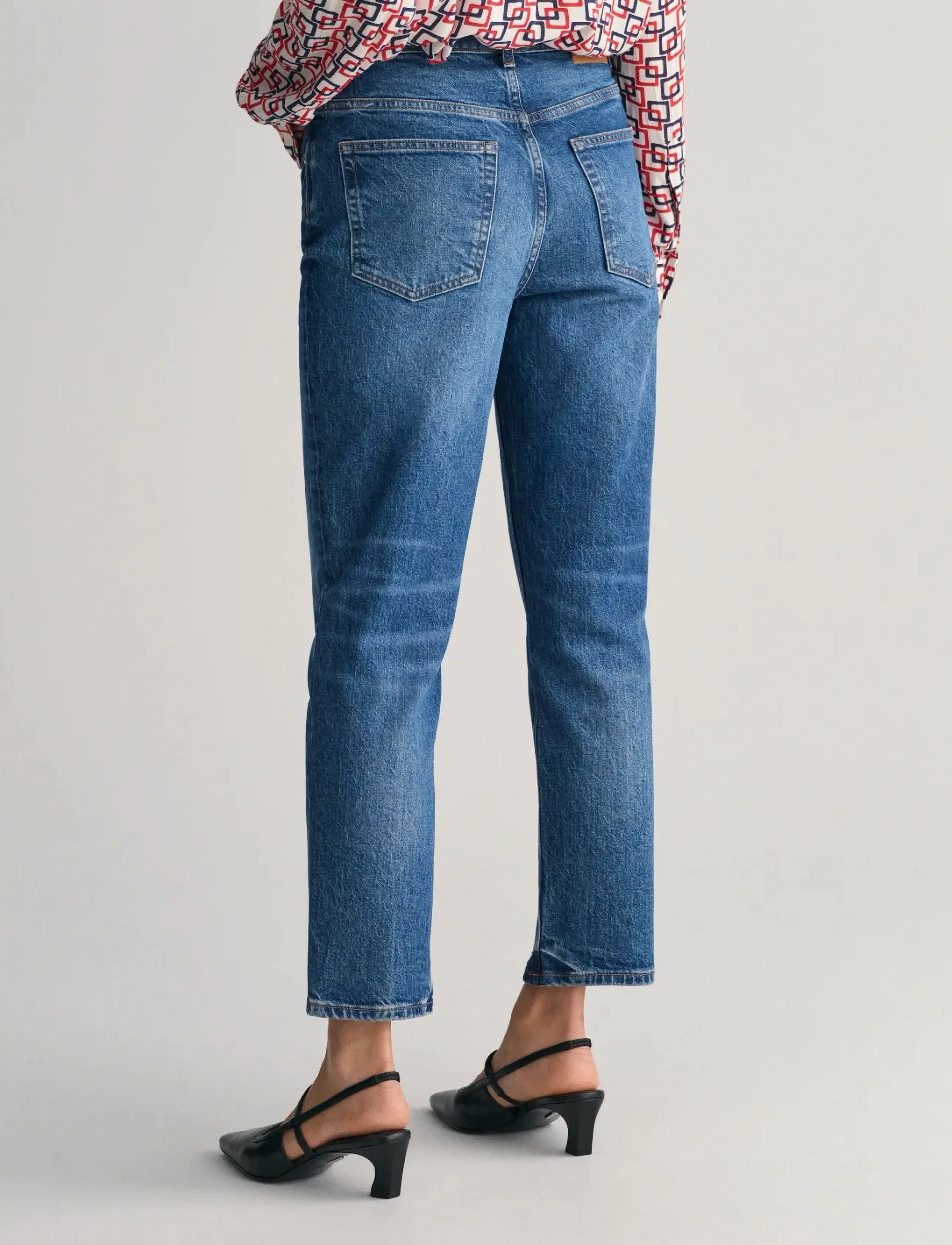 Gant Straight Cropped Jeans dam – bild 6