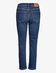 GANT - CROPPED SLIM JEANS - džinsa bikses ar tievām starām - dark blue broken in - 1