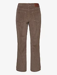 GANT - CORD CROPPED FLARE JEANS - džinsa bikses ar zvanveida starām - desert brown - 1
