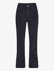 GANT - CORD CROPPED FLARE JEANS - schlaghosen - evening blue - 0