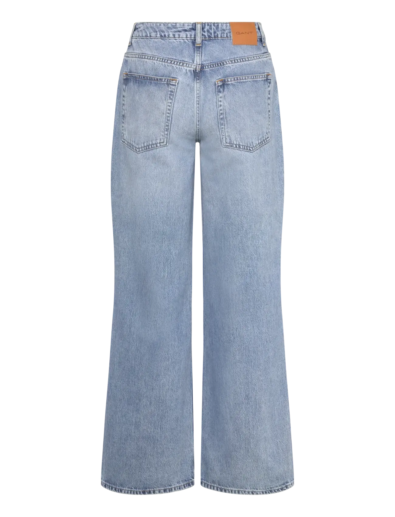 Gant - REL STRAIGHT JEANS - semi light blue broken in - 2