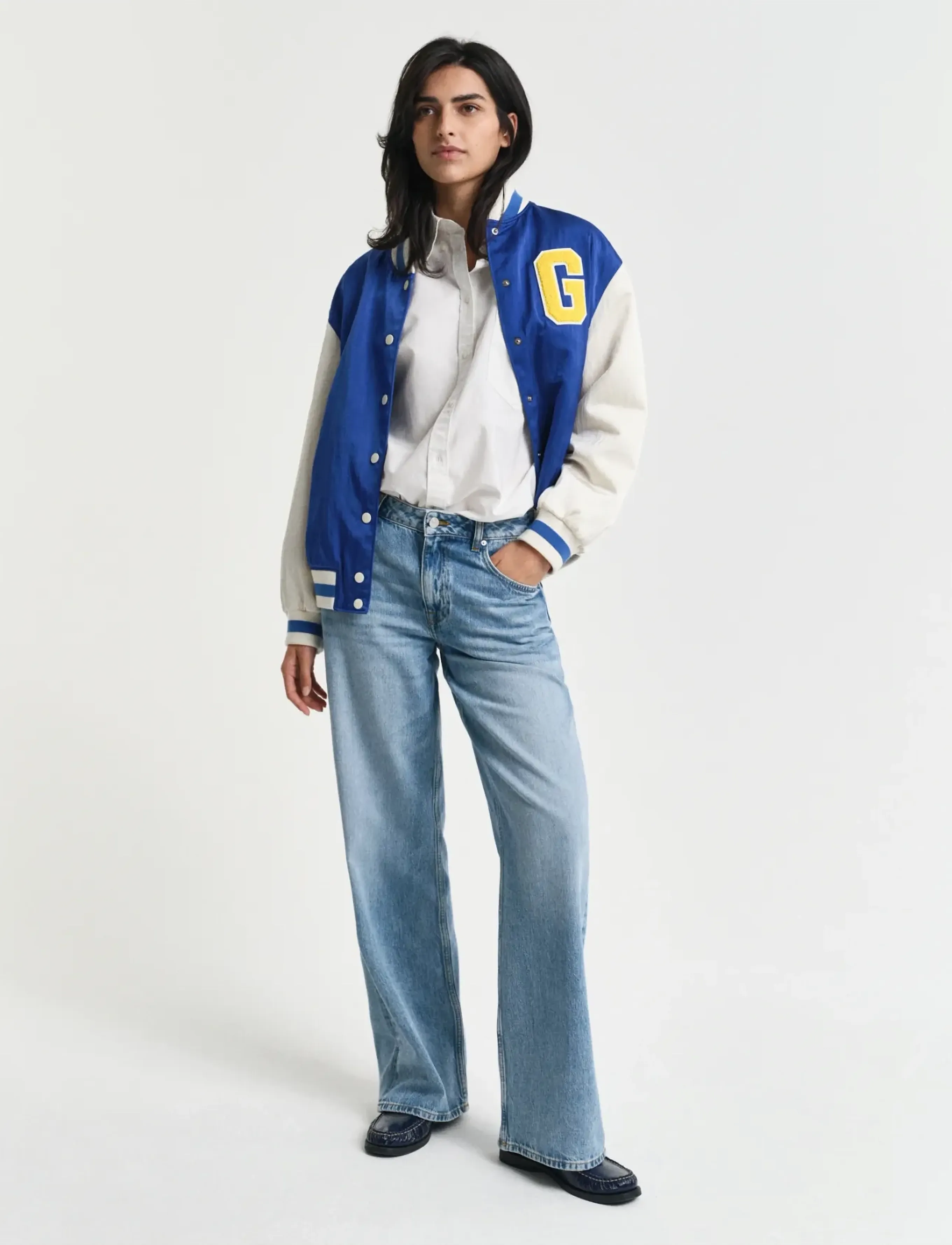 Gant - REL STRAIGHT JEANS - semi light blue broken in - 5