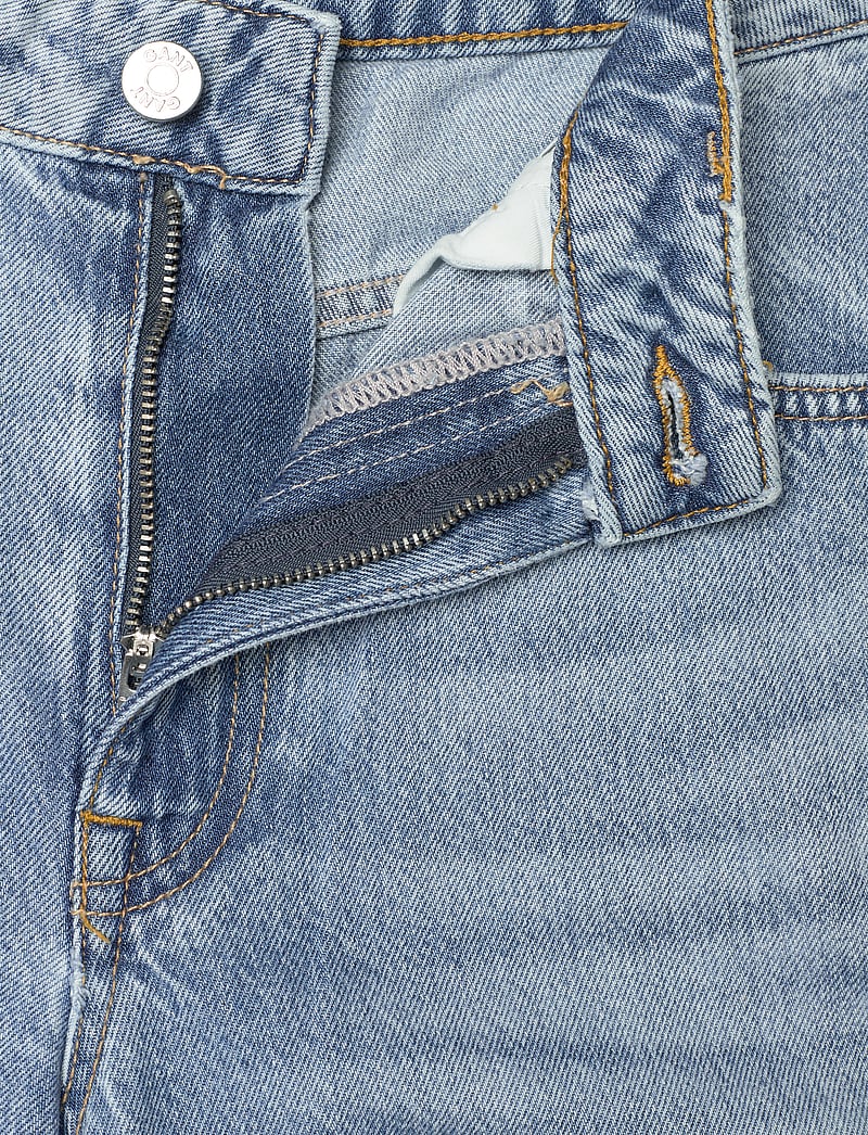 GANT - REL STRAIGHT JEANS - sirge säärega teksad - semi light blue broken in - 3