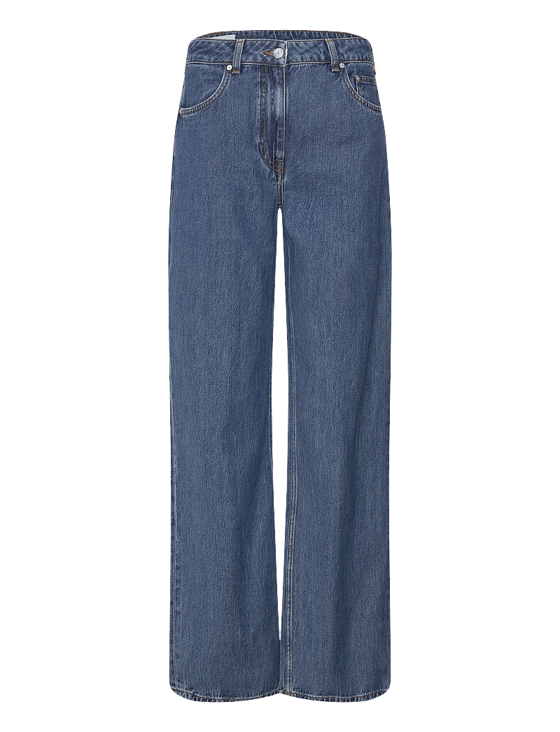 GANT - REL STRAIGHT JEANS - straight jeans - indigo - 0