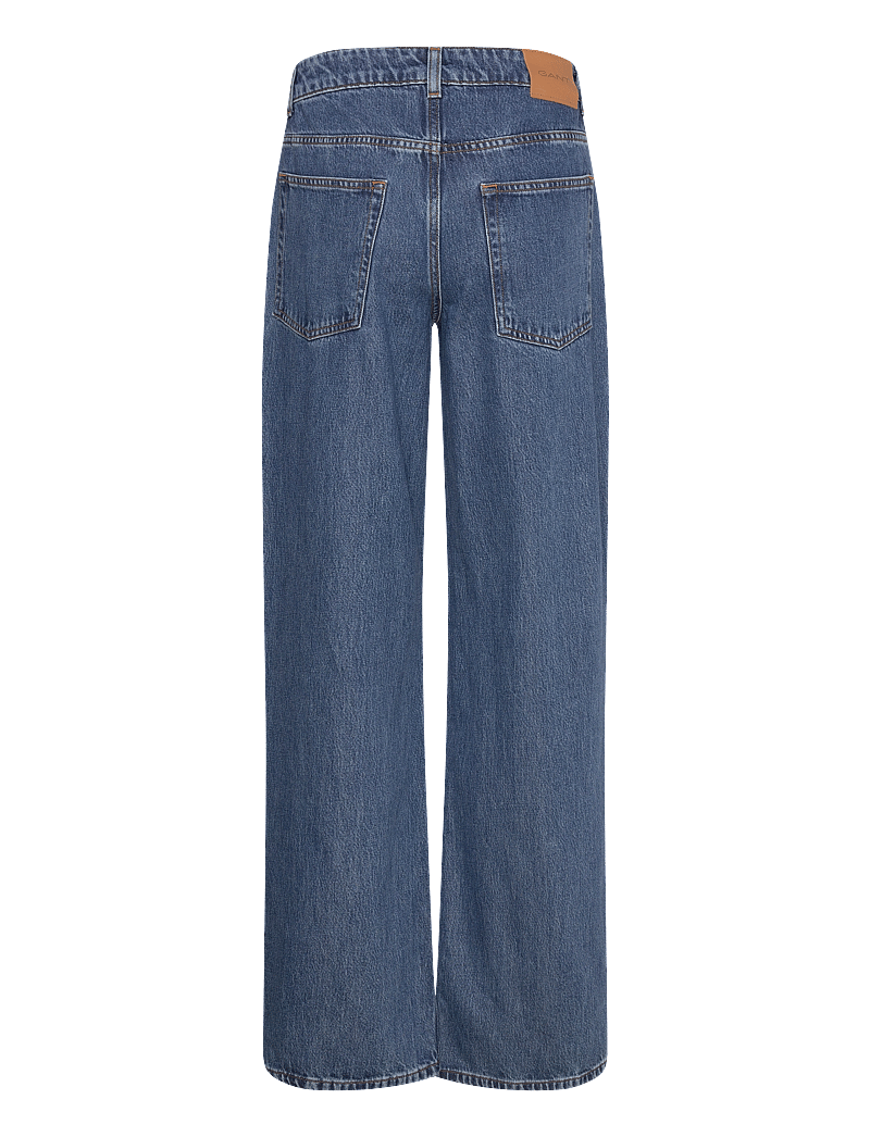 GANT - REL STRAIGHT JEANS - straight jeans - indigo - 1
