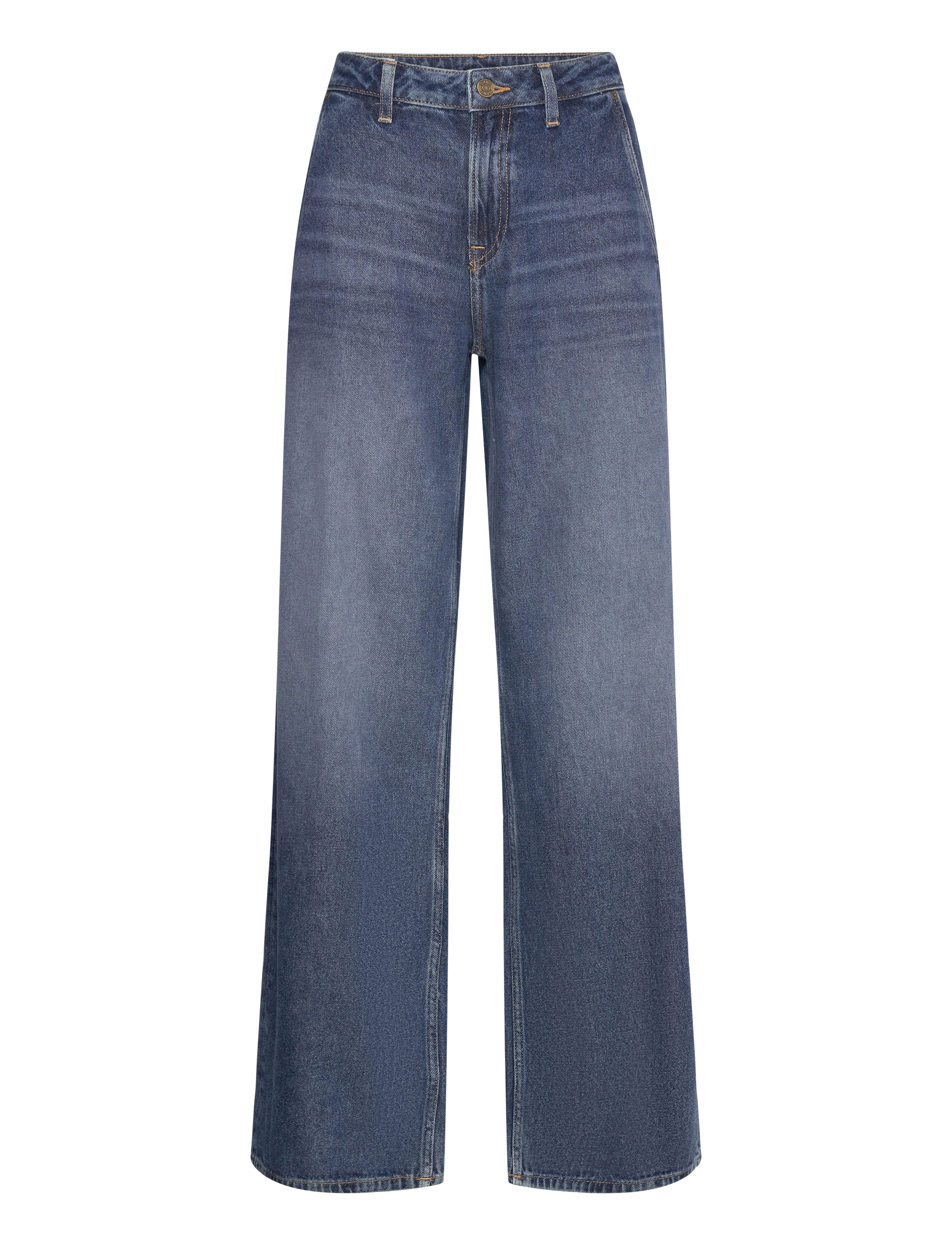 Gant LOW WIDE LEG JEANS - Loungewear - MID BLUE VINTAGE / blue