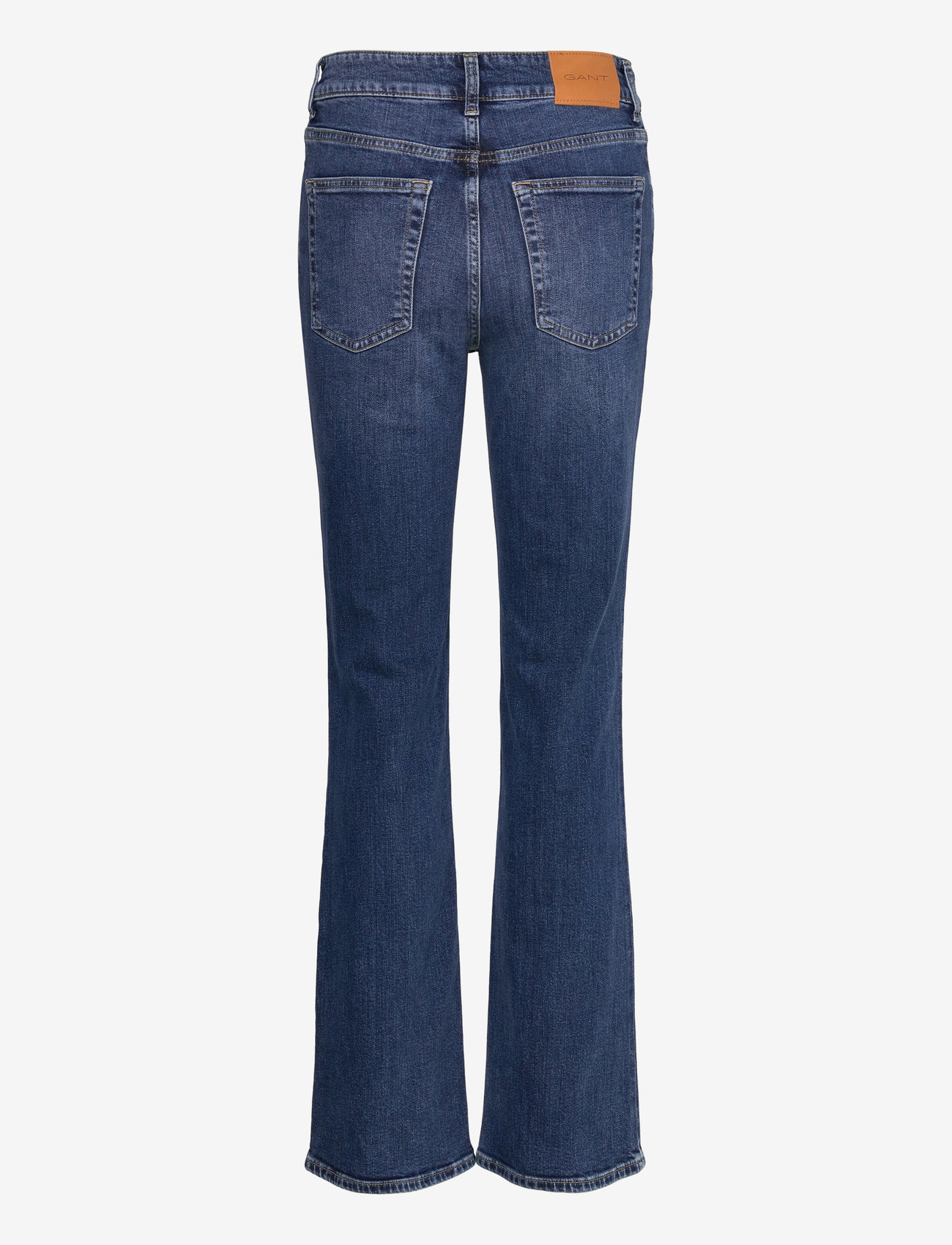 GANT - SLIM FLARE JEANS - bootcut jeans - dark blue vintage - 2