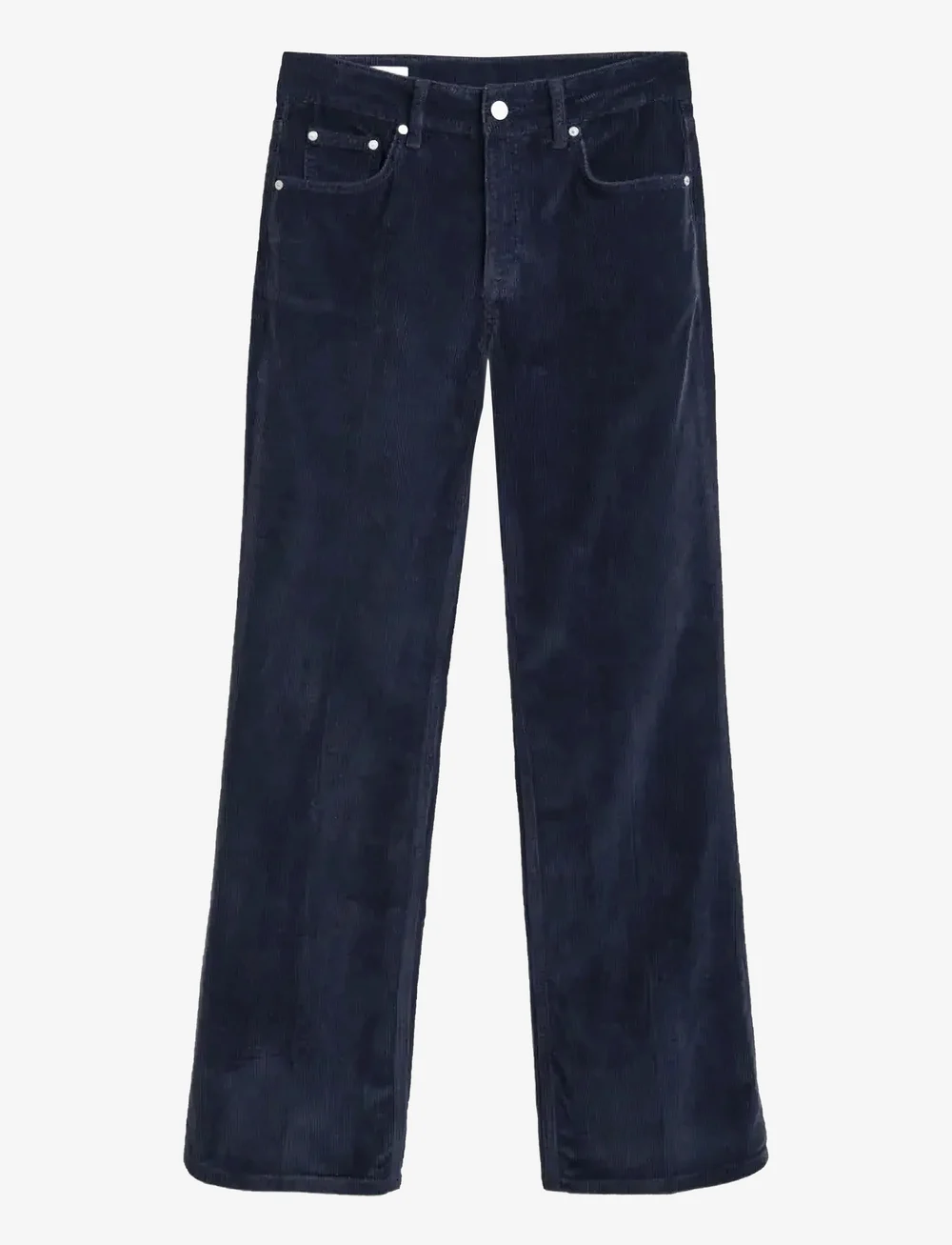 GANT - CORDUROY FLARE JEANS - flared jeans - evening blue - 1