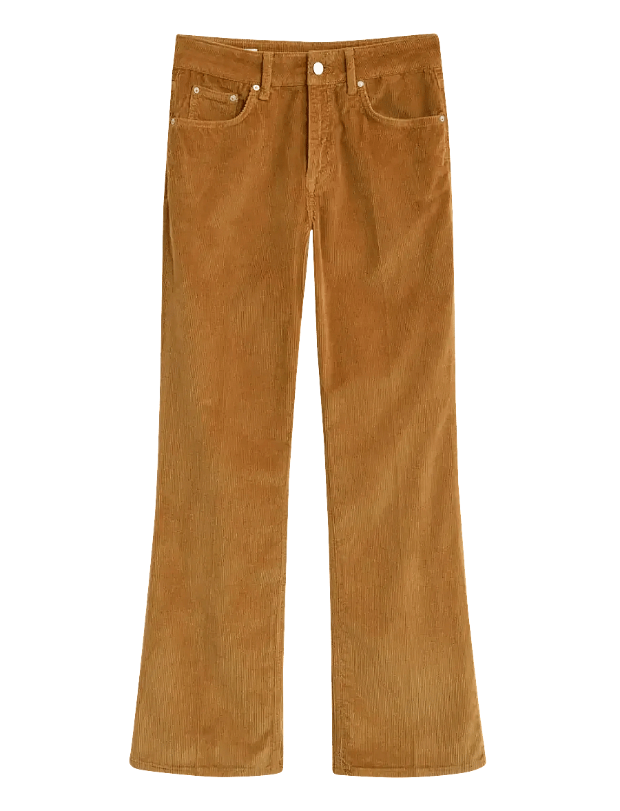 Gant - CORDUROY FLARE JEANS - flared jeans - whiskey brown - 1