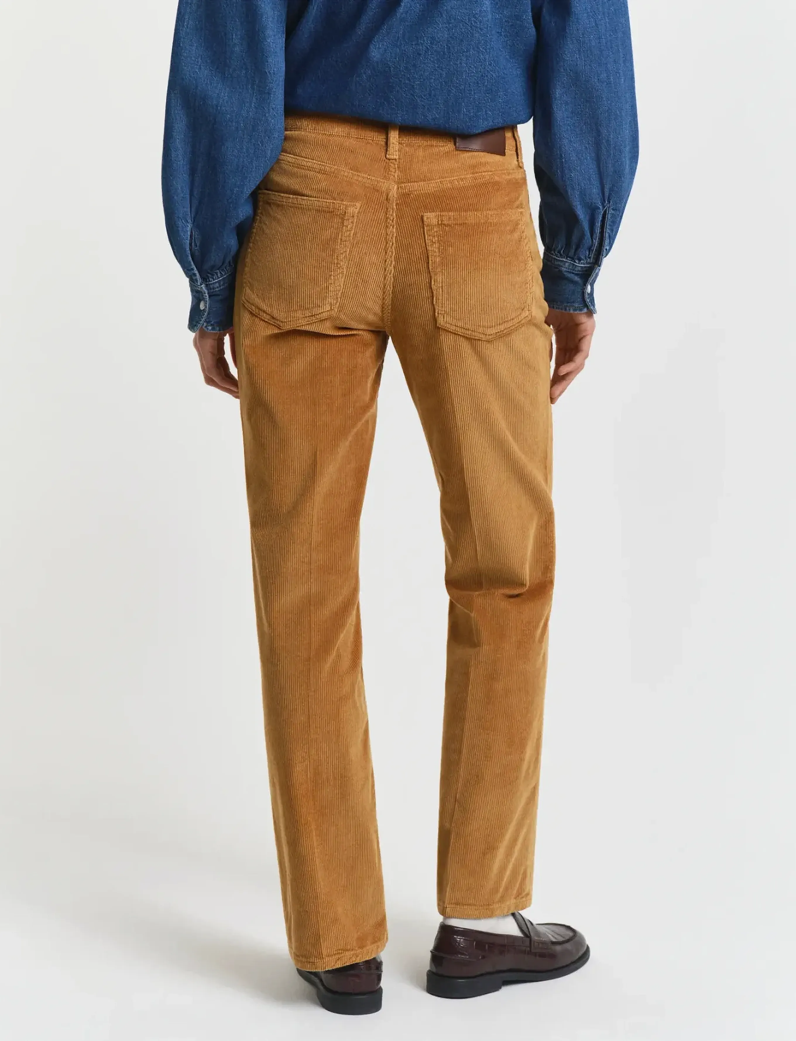 Gant - CORDUROY FLARE JEANS - flared jeans - whiskey brown - 2