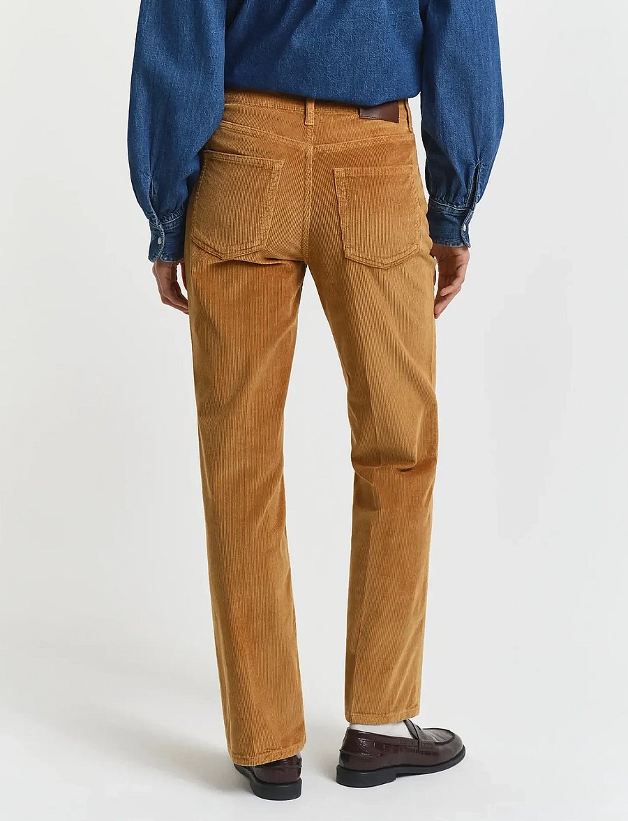 Gant - CORDUROY FLARE JEANS - flared jeans - whiskey brown - 2