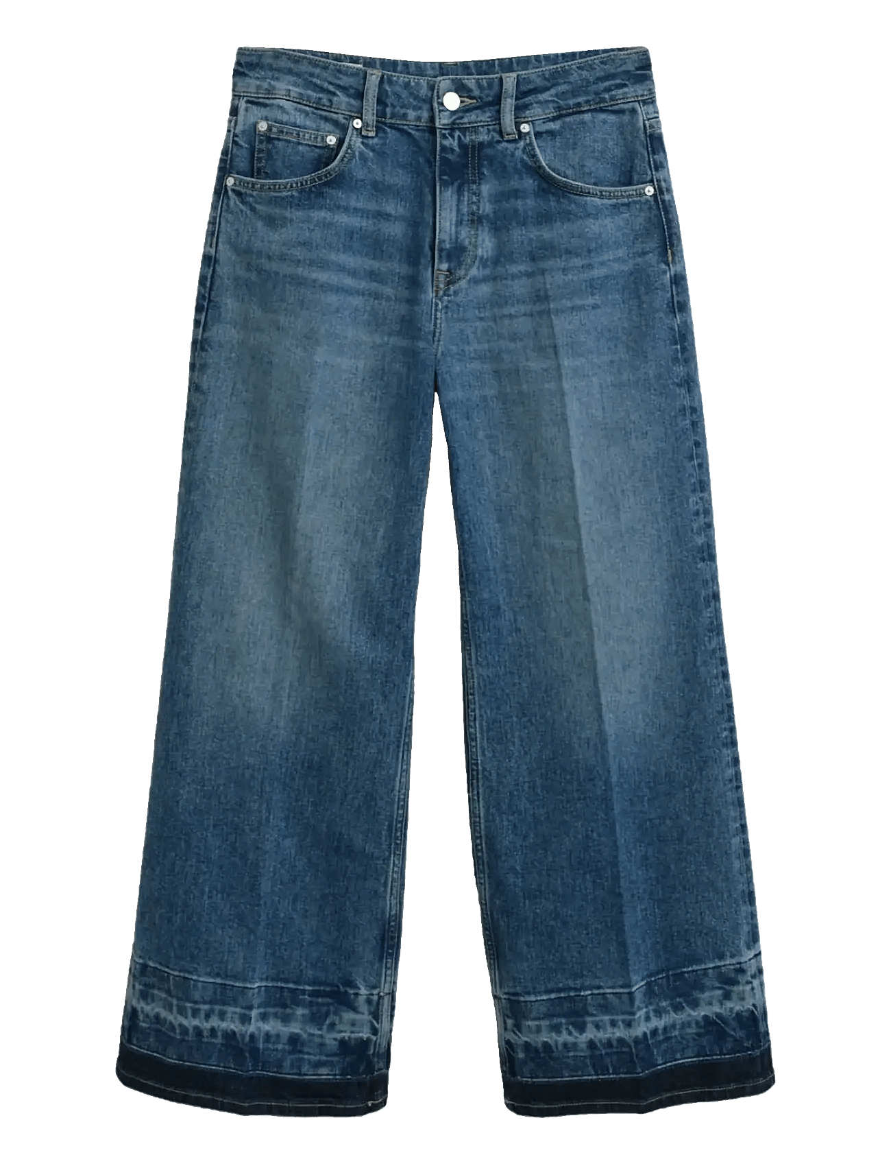 Gant | Cropped Flare Hem Detail Jeans | 30