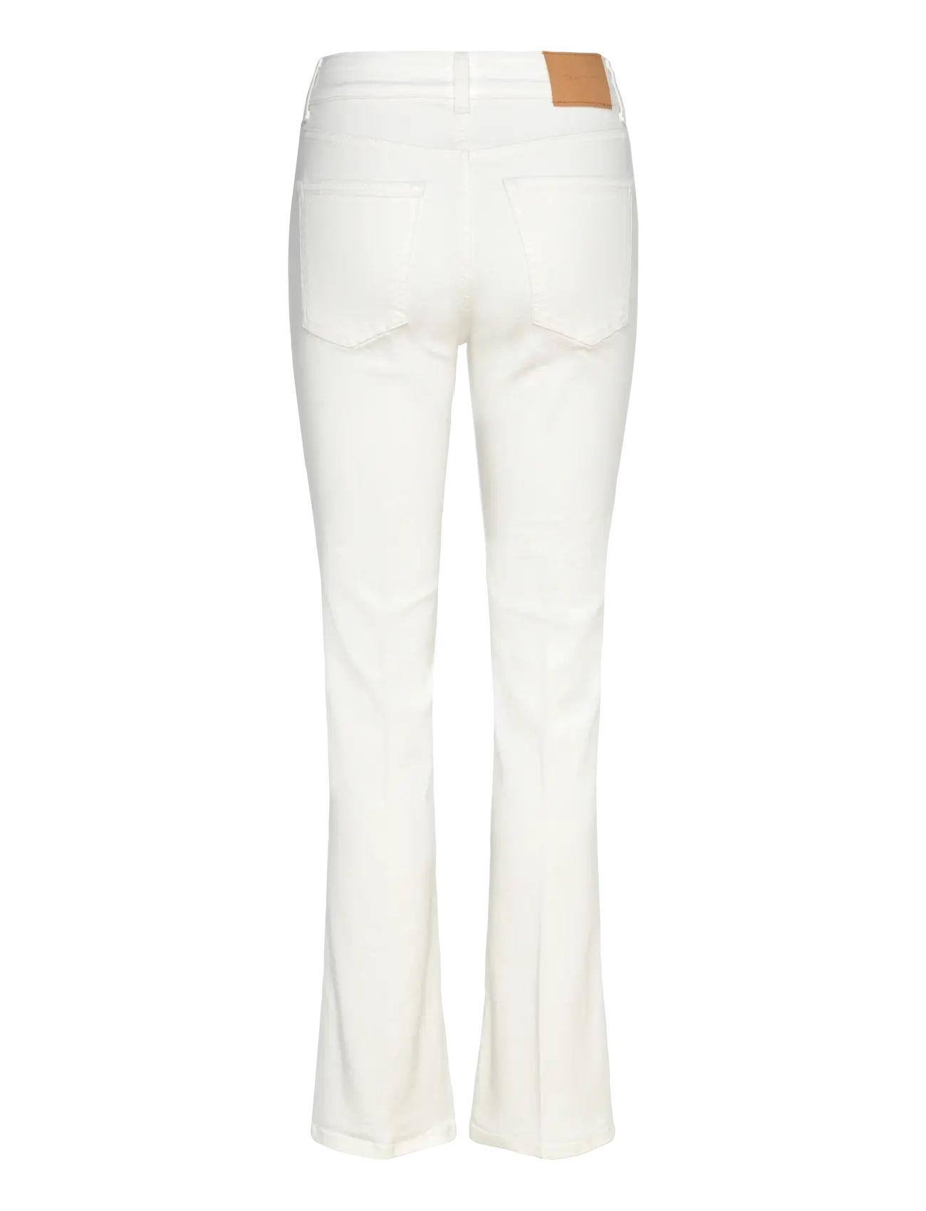 Gant - SLIM FLARE WHITE JEANS - schlaghosen - eggshell - 2