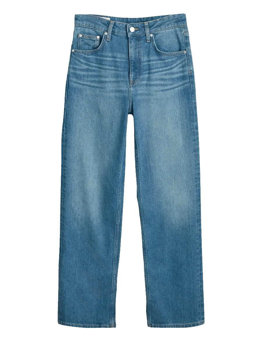 Gant - CROPPED STRAIGHT JEANS - gerade jeans - dark blue vintage - 1