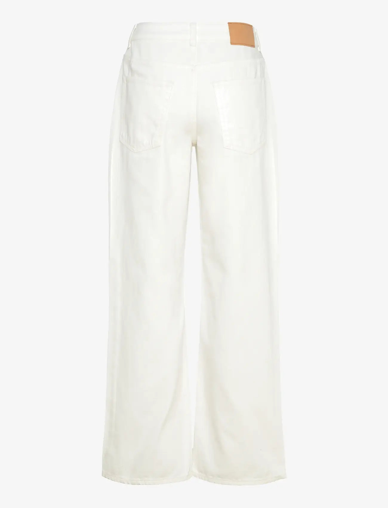 GANT - REL STRAIGHT WHITE JEANS - vida jeans - eggshell - 2