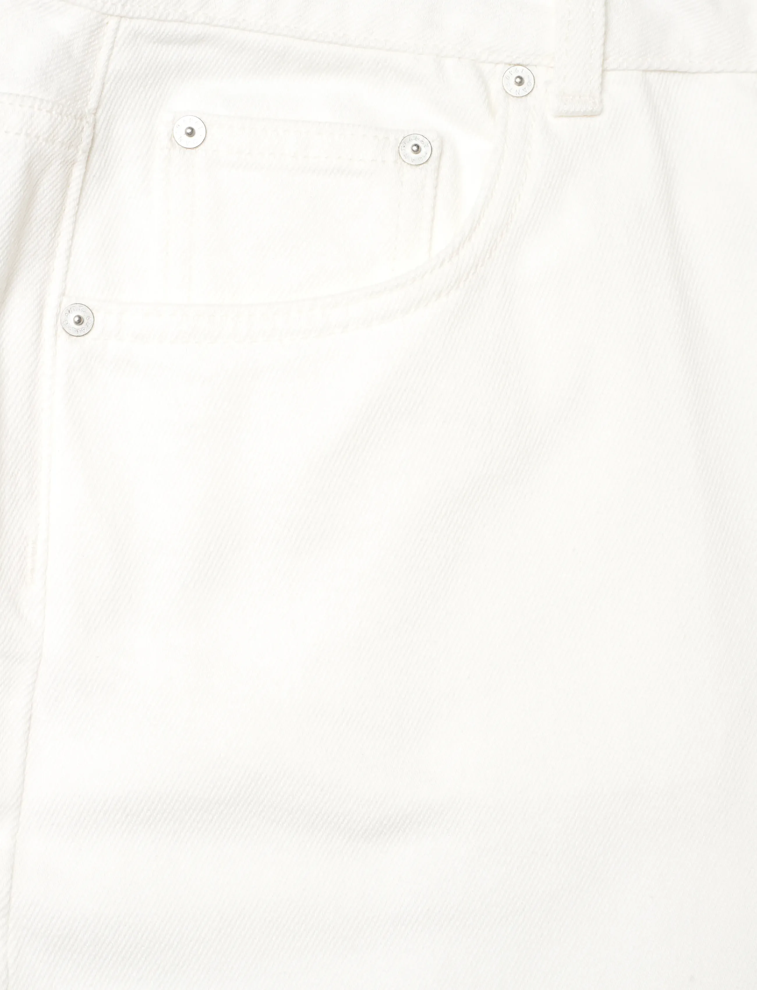 Gant - REL STRAIGHT WHITE JEANS - pantalons larges - eggshell - 5