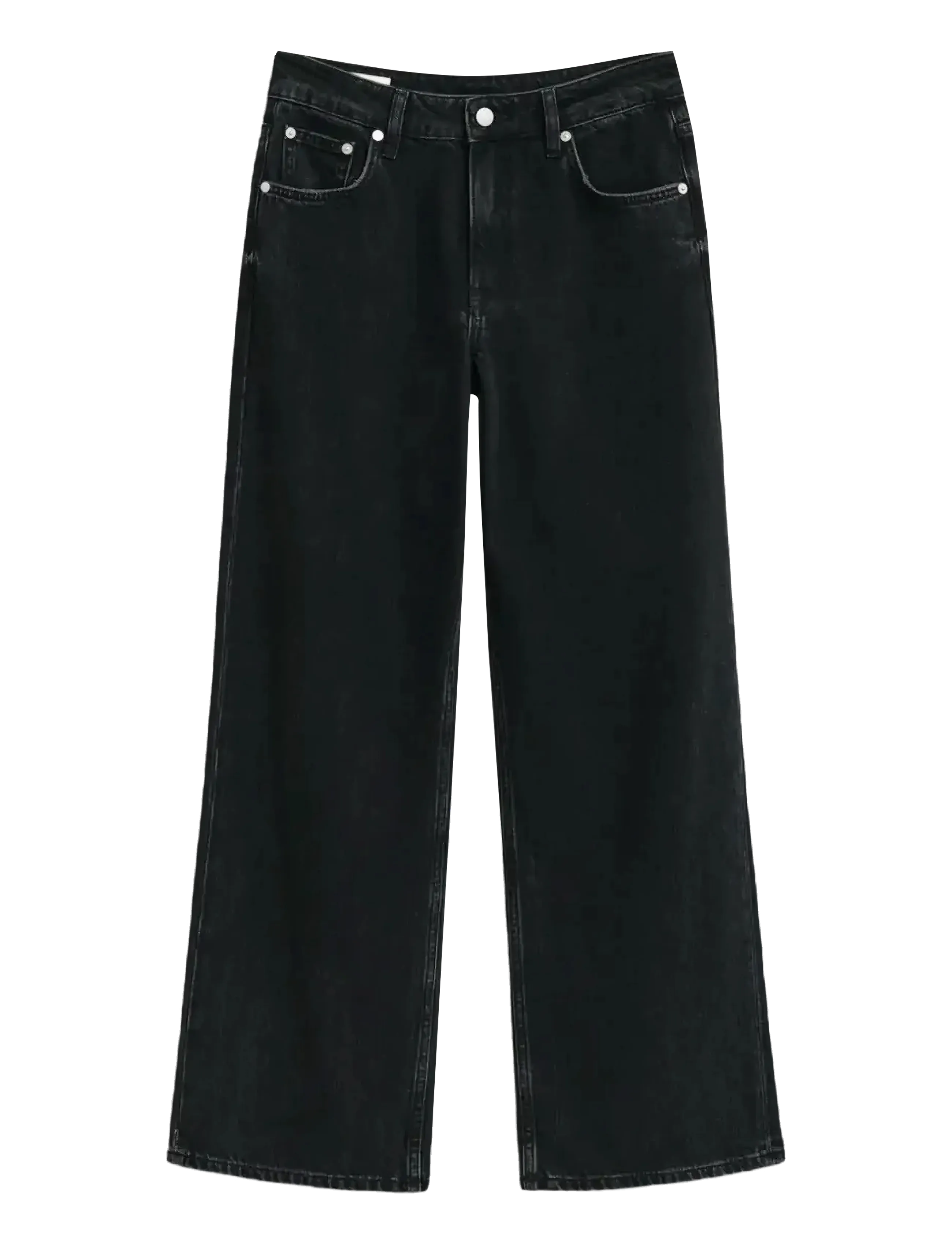 GANT RELAXED JEANS - Plus Size - BLACK WORN IN / blue