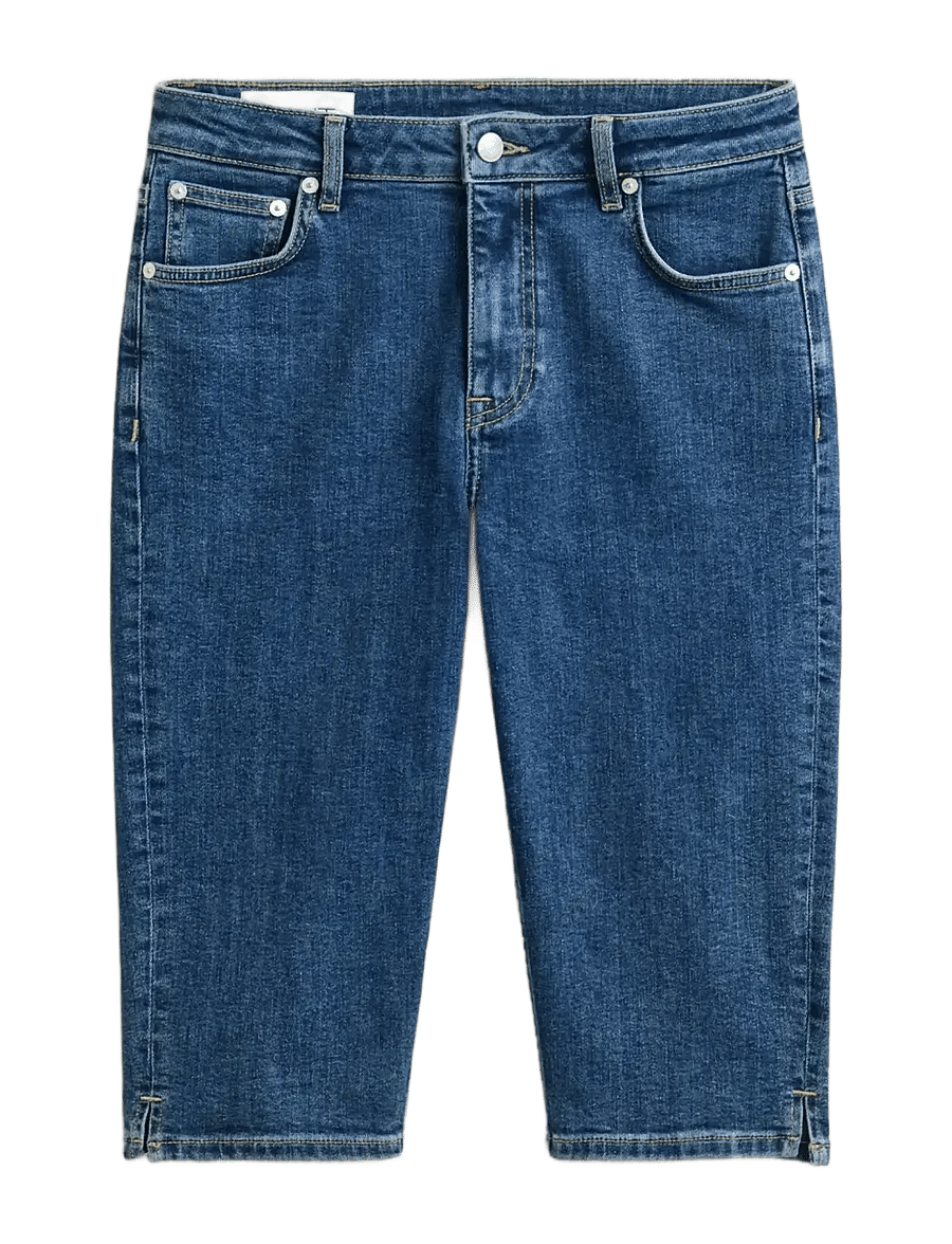 Gant - DENIM CAPRI - caprihose - mid blue - 1