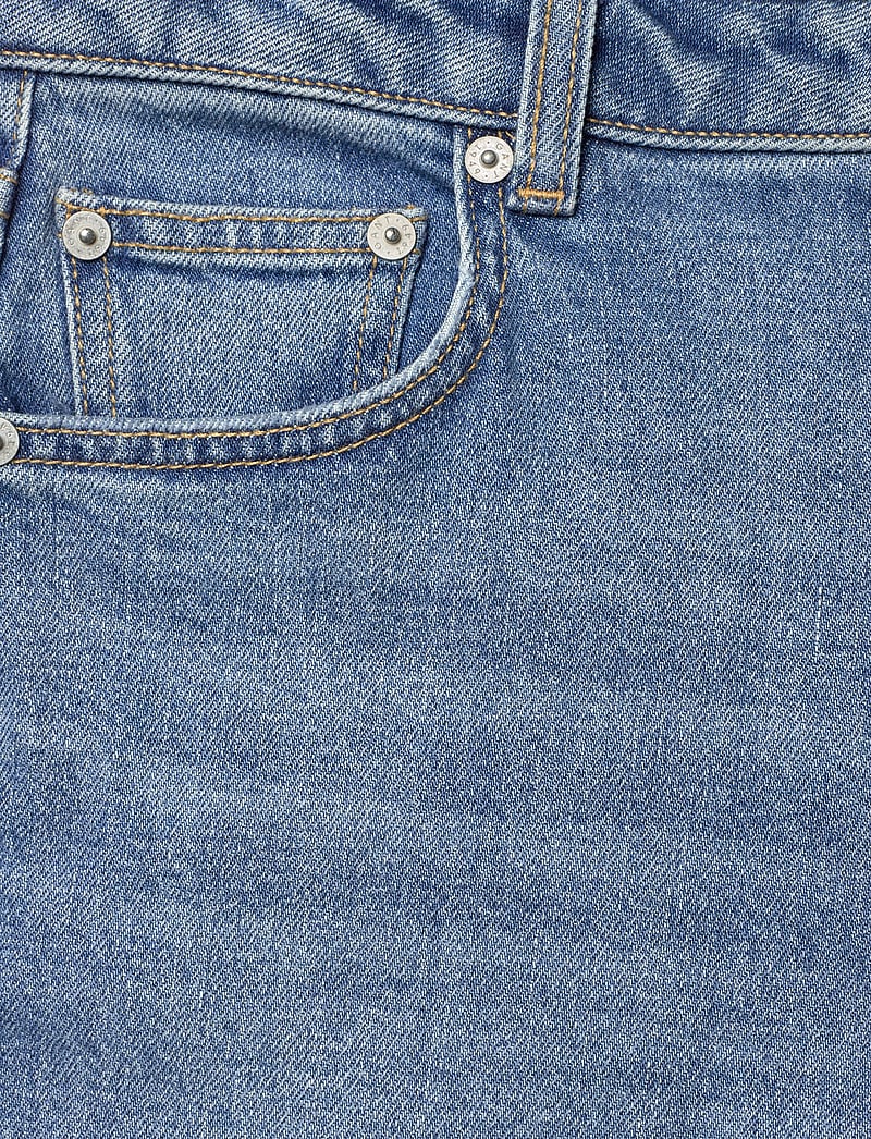 GANT - CROPPED STRAIGHT STRETCH JEANS - straight jeans - semi light blue broken in - 5
