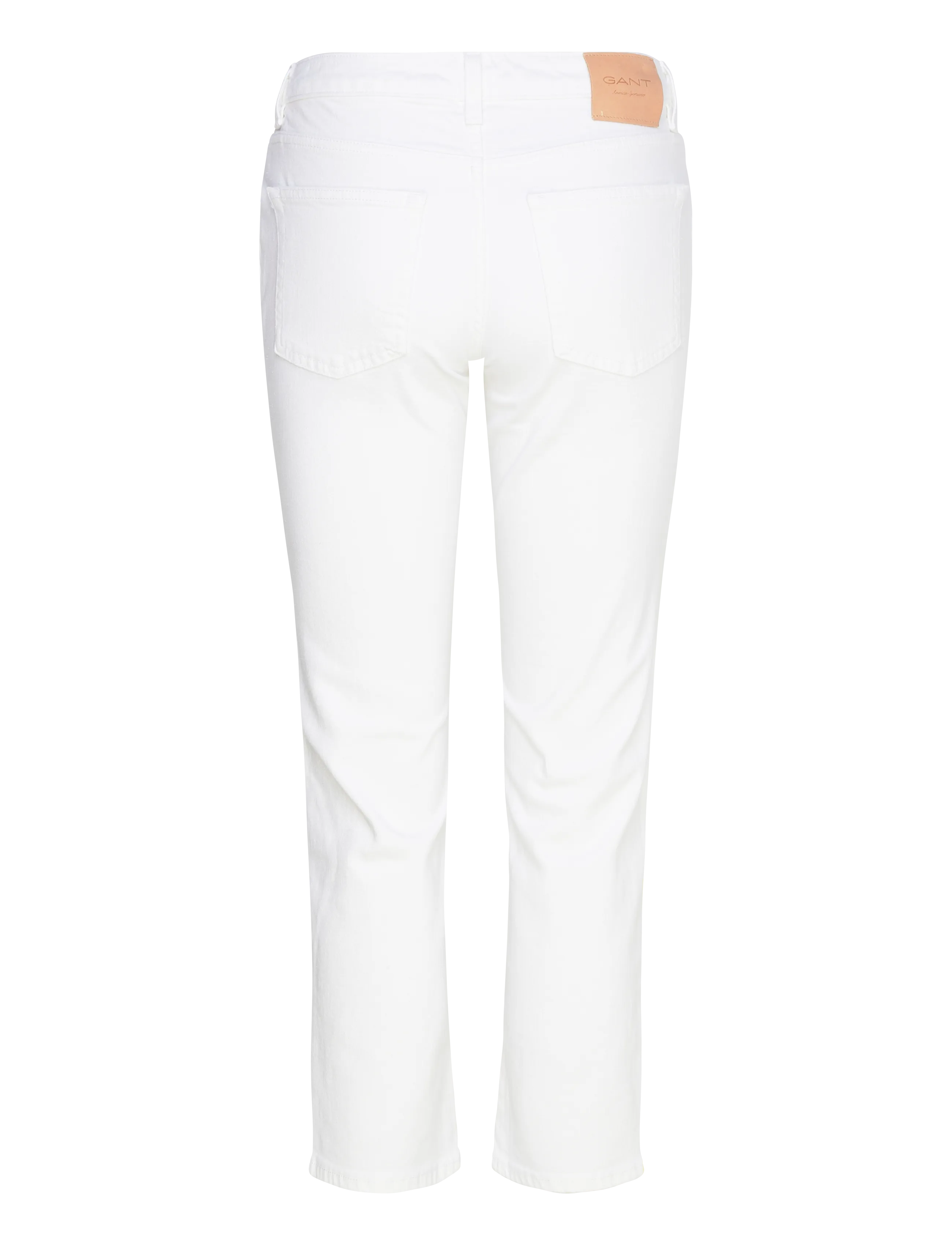 Gant - Straight Cropped Jeans - gerade jeans - eggshell - 2