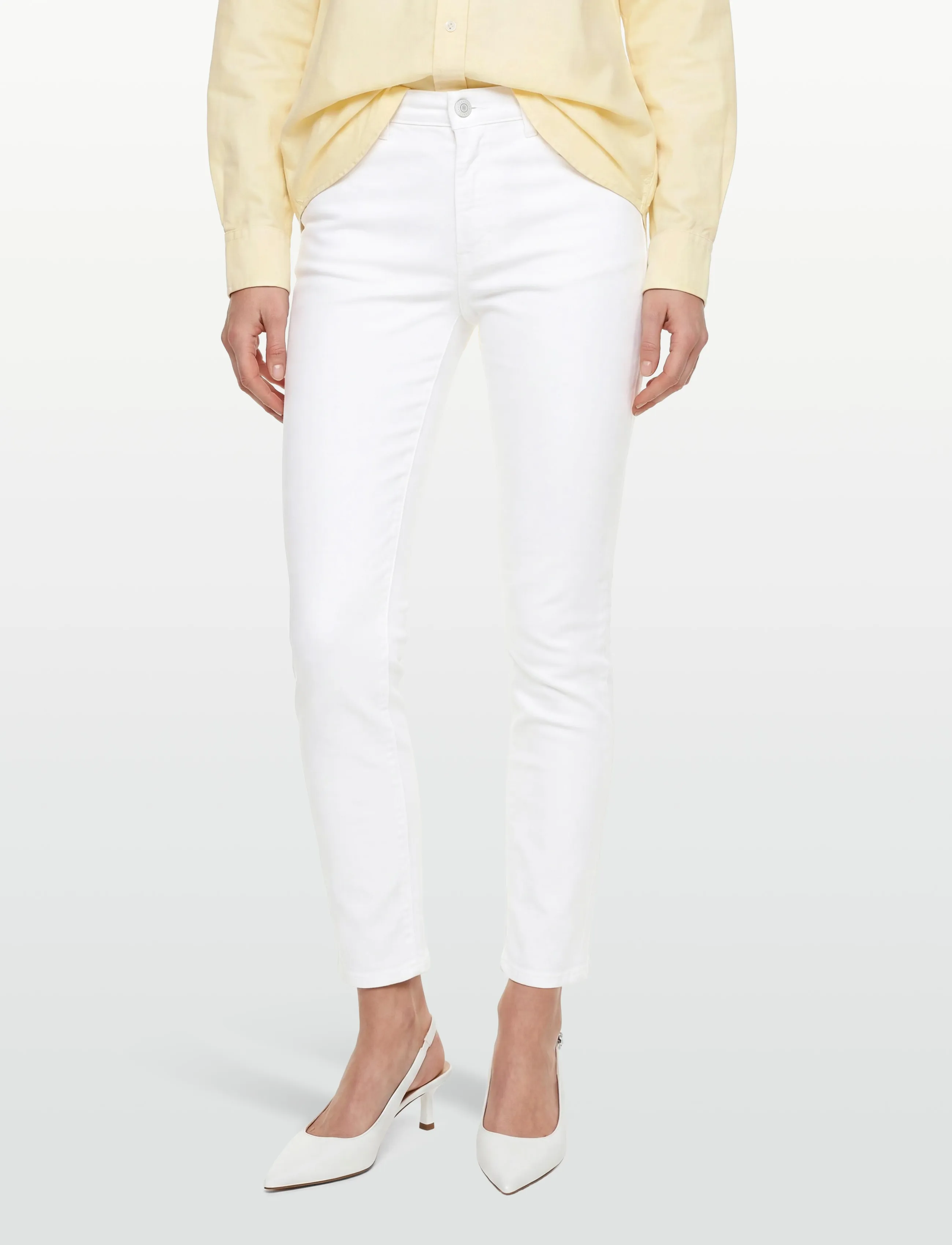 Gant - Straight Cropped Jeans - gerade jeans - eggshell - 3
