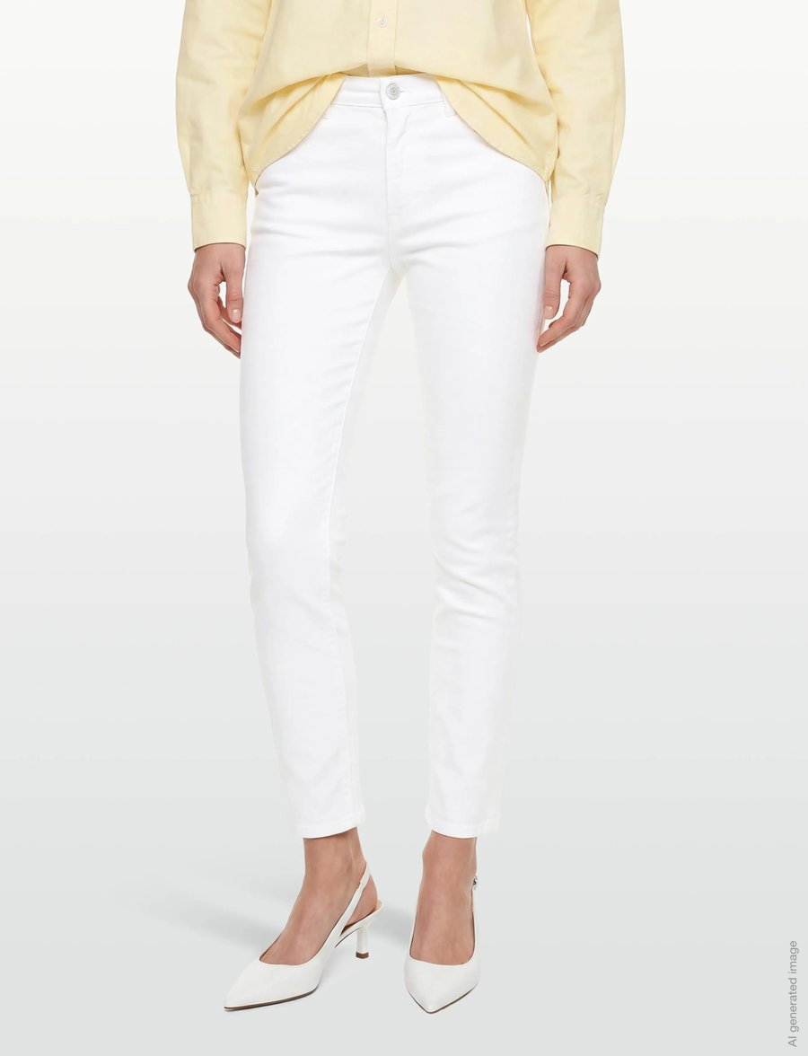 Gant - Straight Cropped Jeans - gerade jeans - eggshell - 3