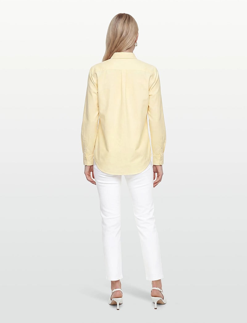 GANT - CROPPED STRAIGHT STRETCH JEANS - straight jeans - eggshell - 4