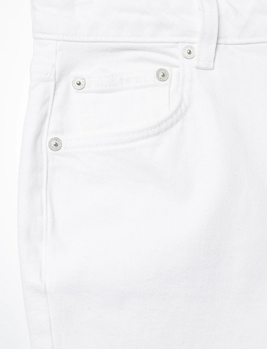 Gant - Straight Cropped Jeans - gerade jeans - eggshell - 5