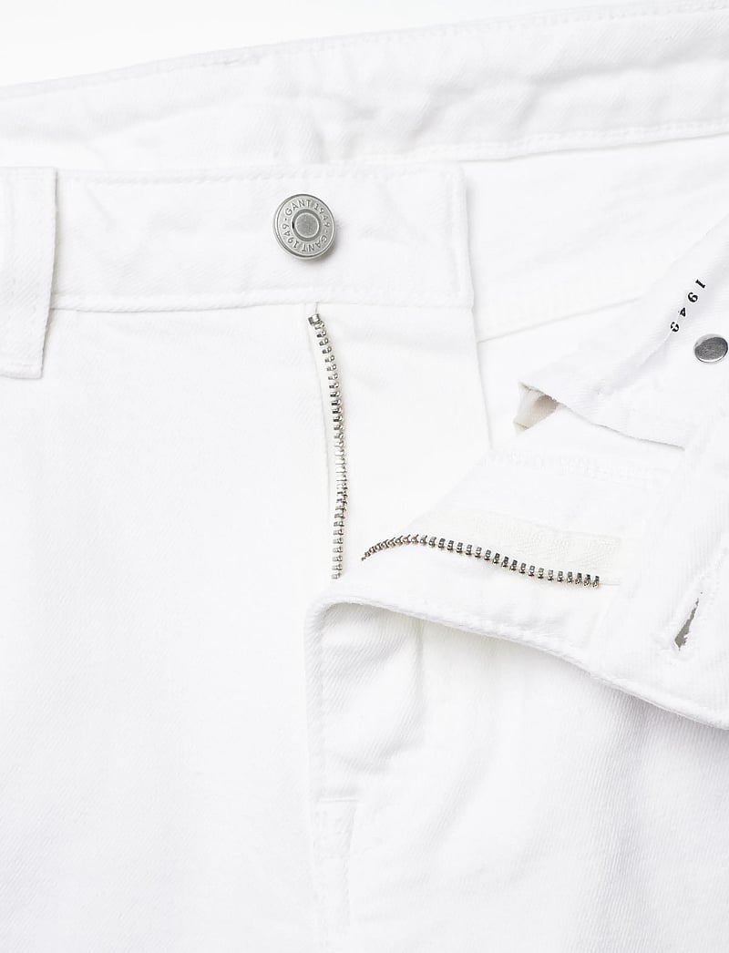 GANT - CROPPED STRAIGHT STRETCH JEANS - straight jeans - eggshell - 3