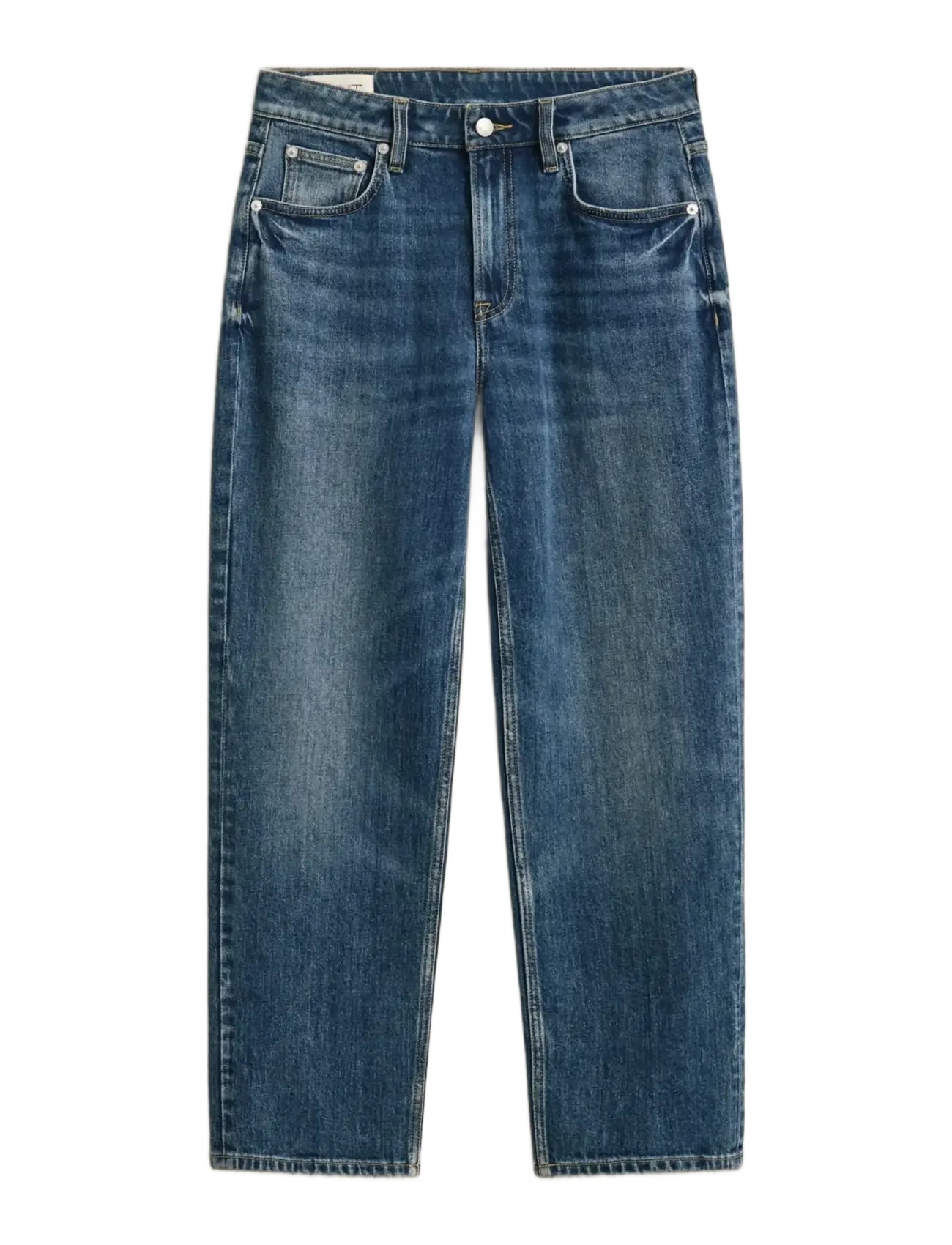 GANT Straight Cropped Jeans Blau - 29 - Damen