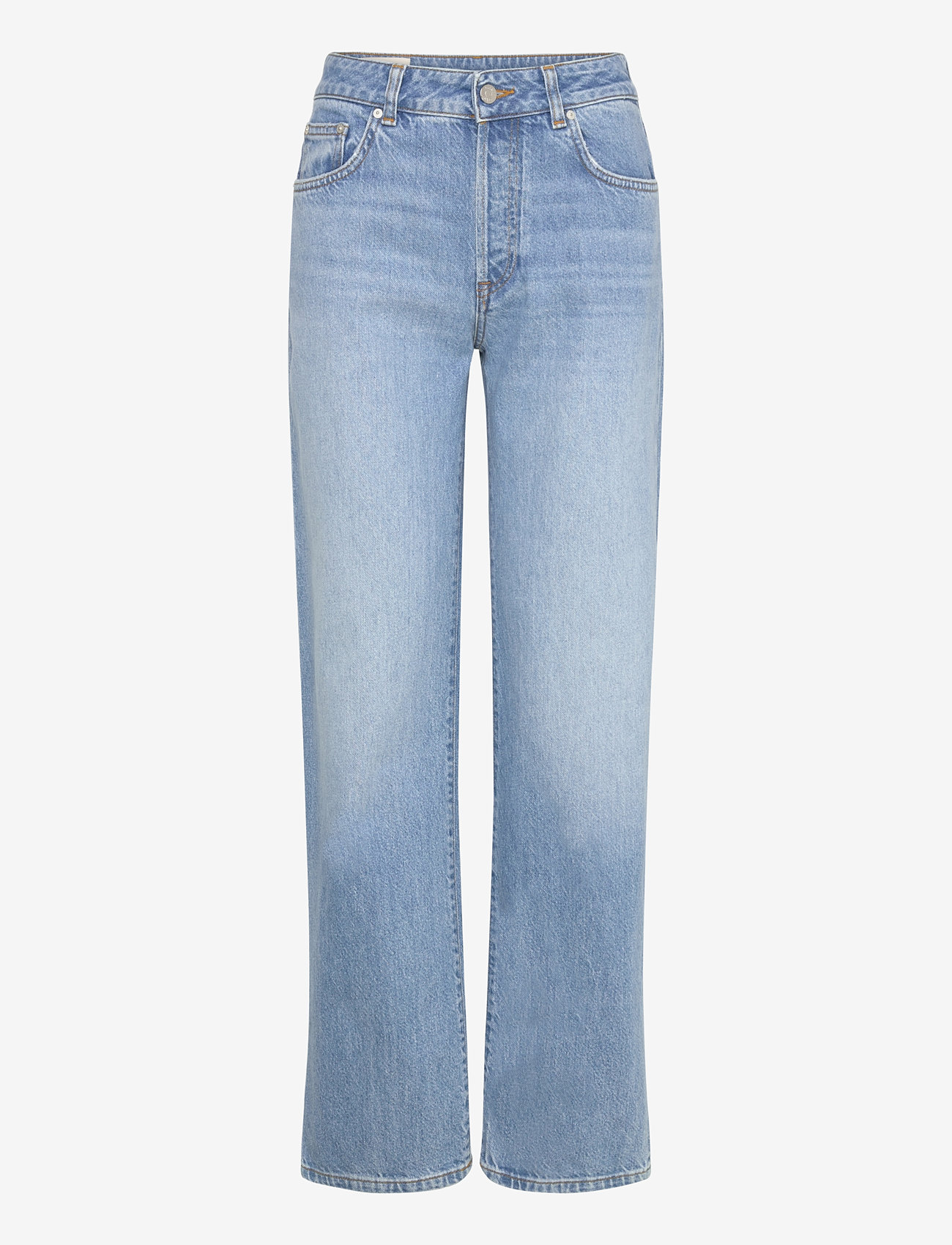 GANT - STRAIGHT RIGID JEANS - raka jeans - semi light blue broken in - 1