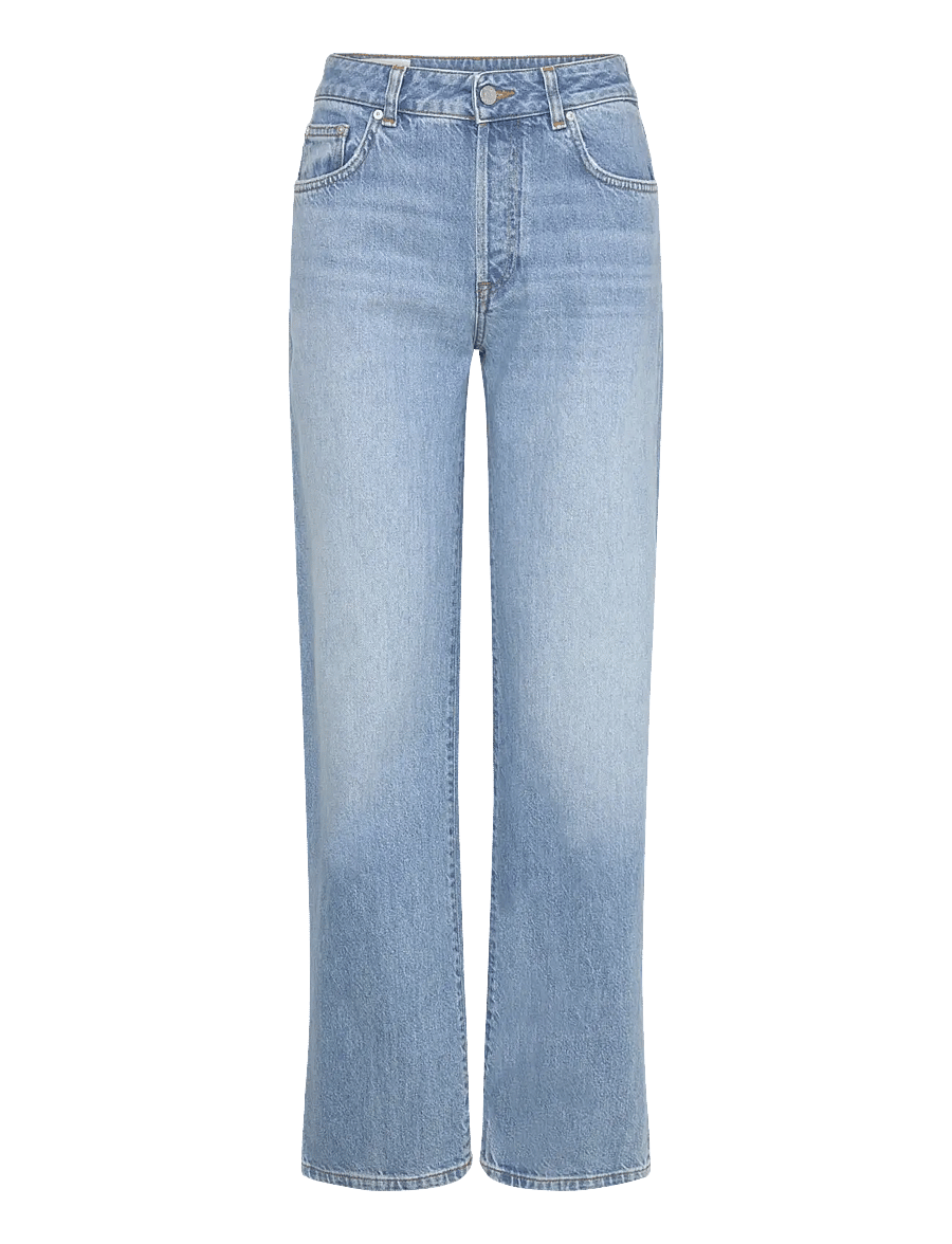 Gant - STRAIGHT RIGID JEANS - straight jeans - semi light blue broken in - 1