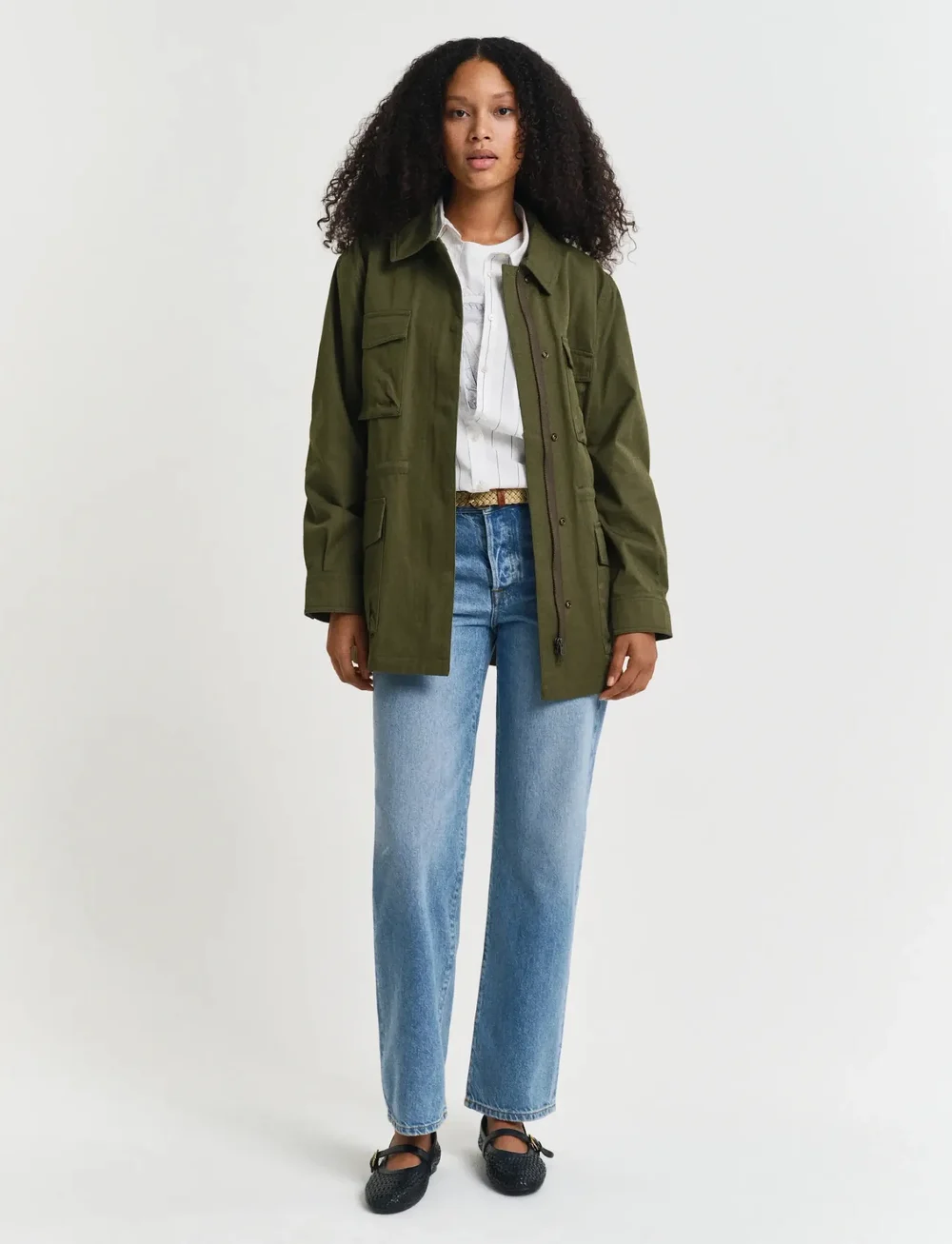 GANT - STRAIGHT RIGID JEANS - raka jeans - semi light blue broken in - 5