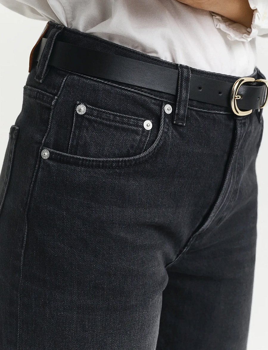 Gant - Straight Jeans - gerade jeans - black broken in - 3