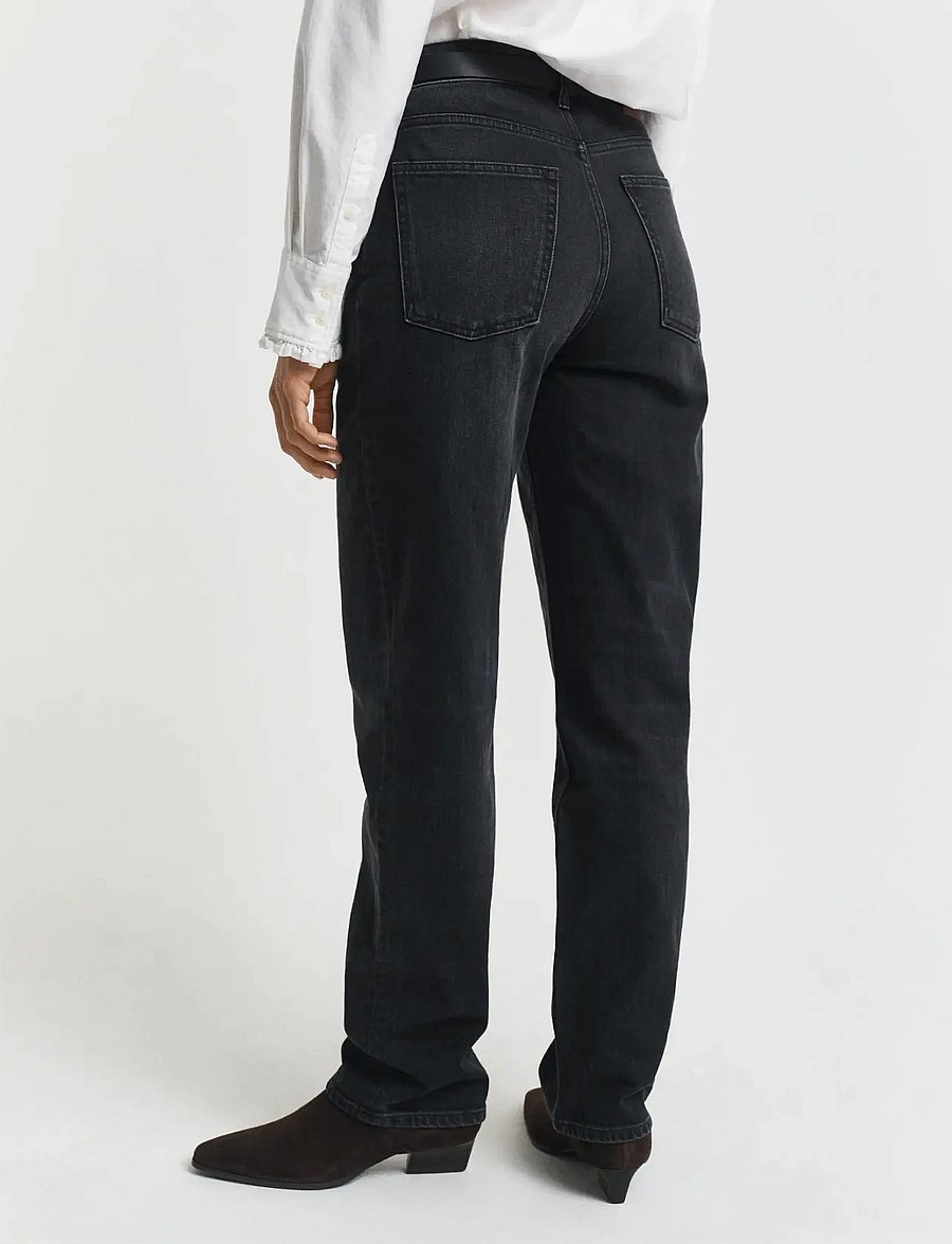 Gant - Straight Jeans - gerade jeans - black broken in - 5