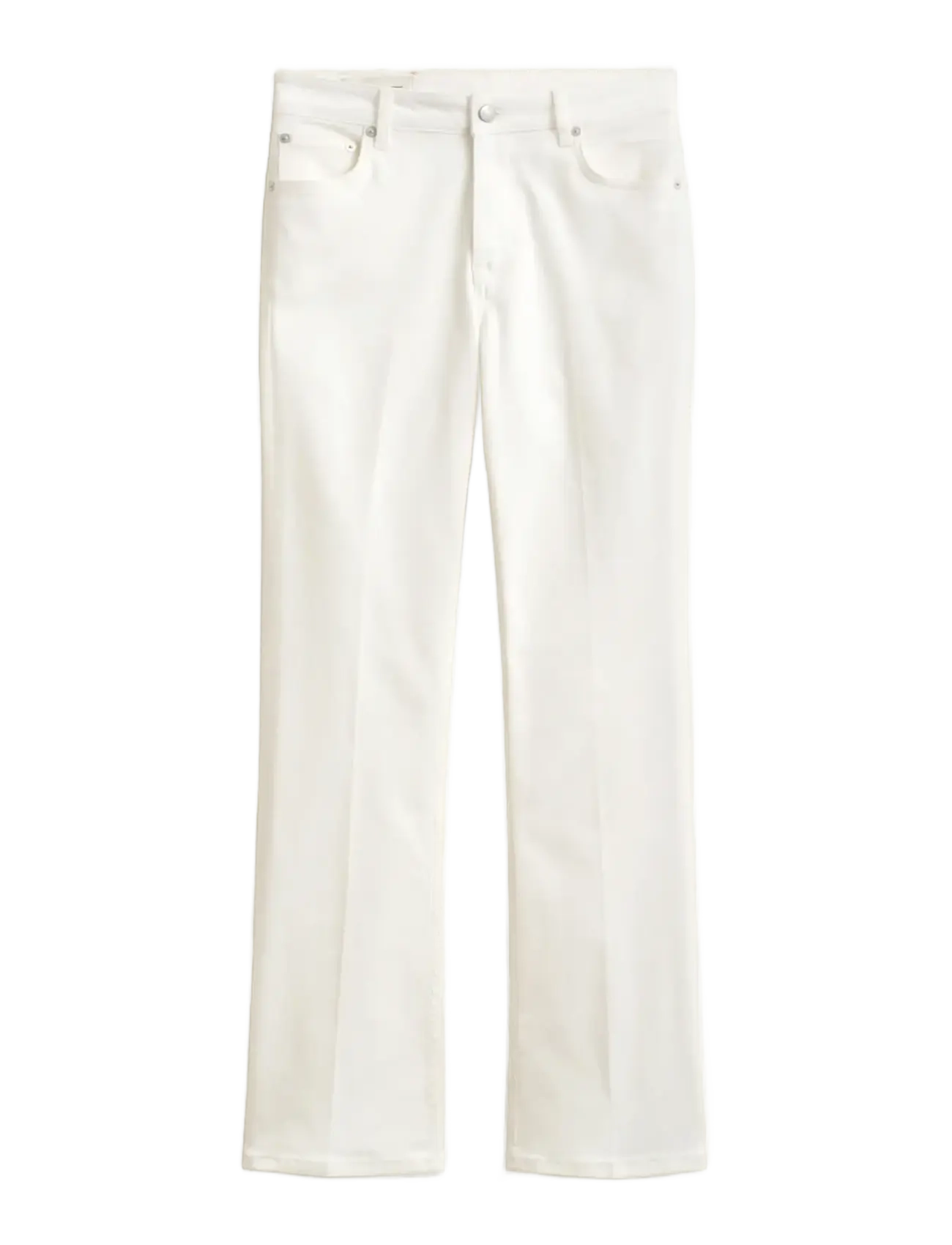 GANT Slim Flared Jeans Weiß - 31 - Damen