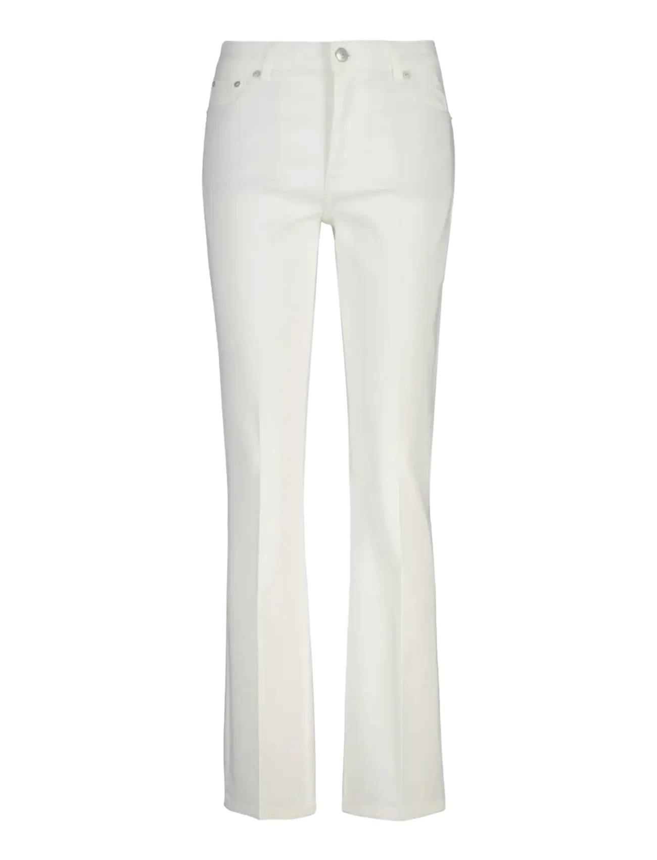 Gant - Slim Flared Jeans - flared jeans - eggshell - 1