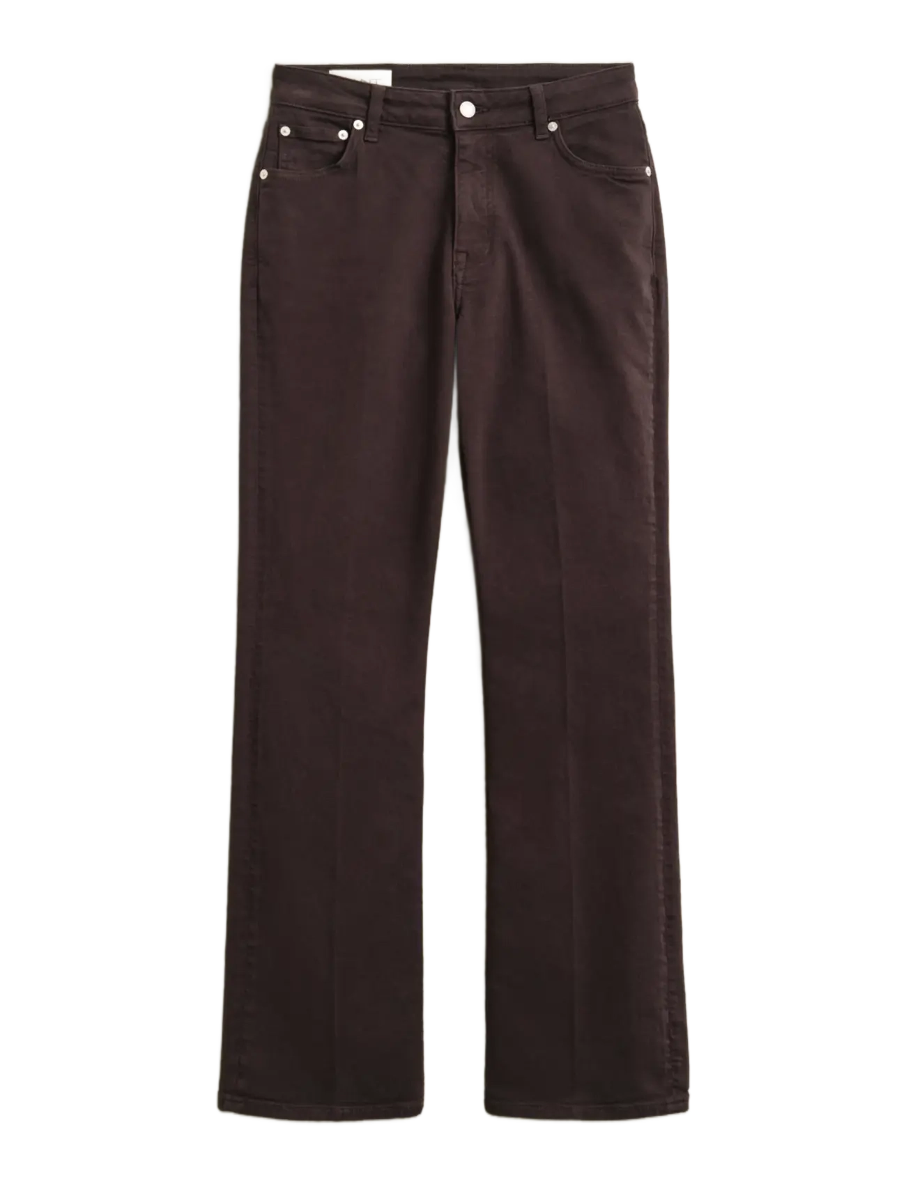Gant Slim Flare Color Jeans, 33, Brown, Jeans > Flares, Dame